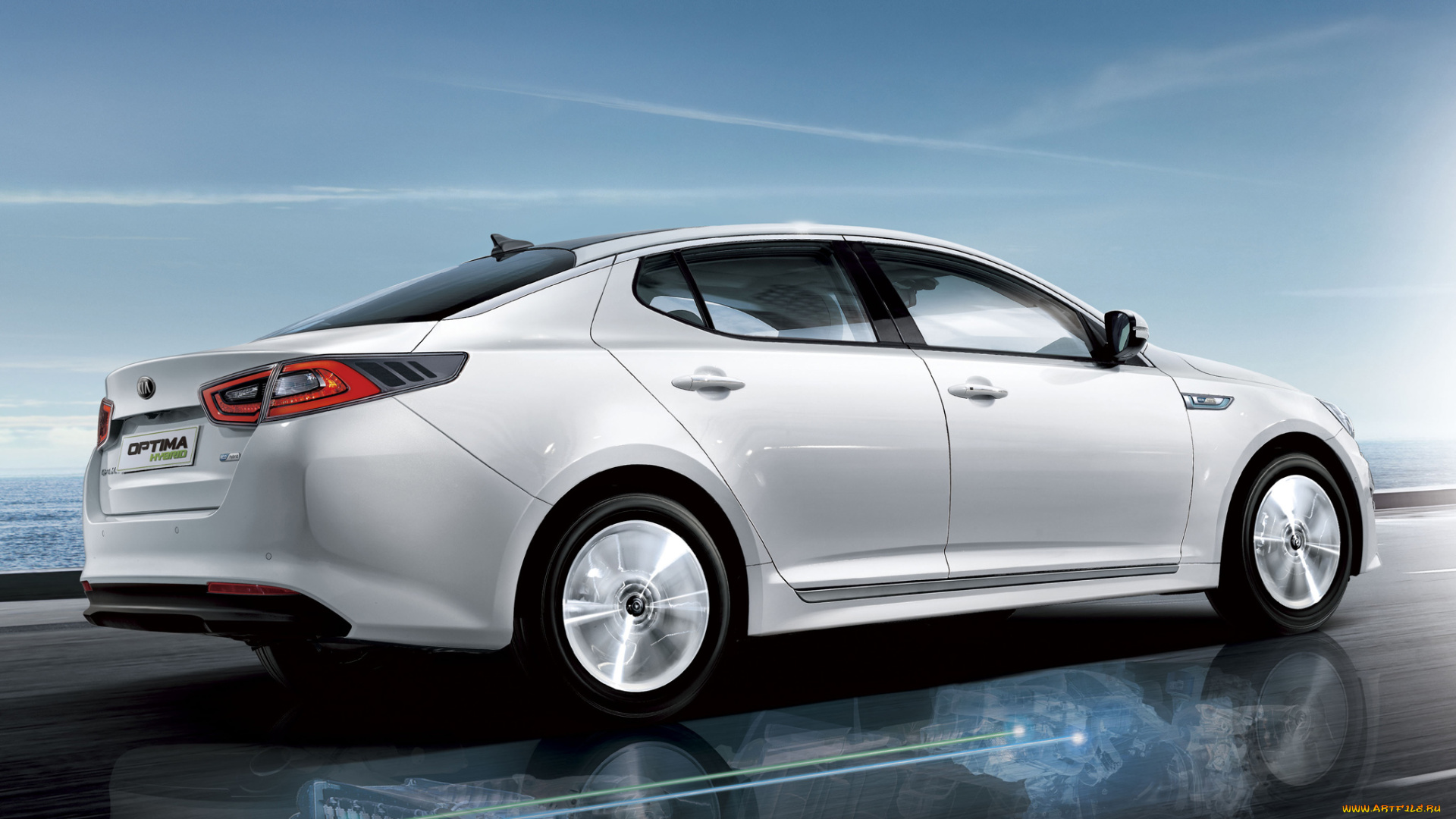 автомобили, kia, tf, eu-spec, светлый, optima, 2014, hybrid