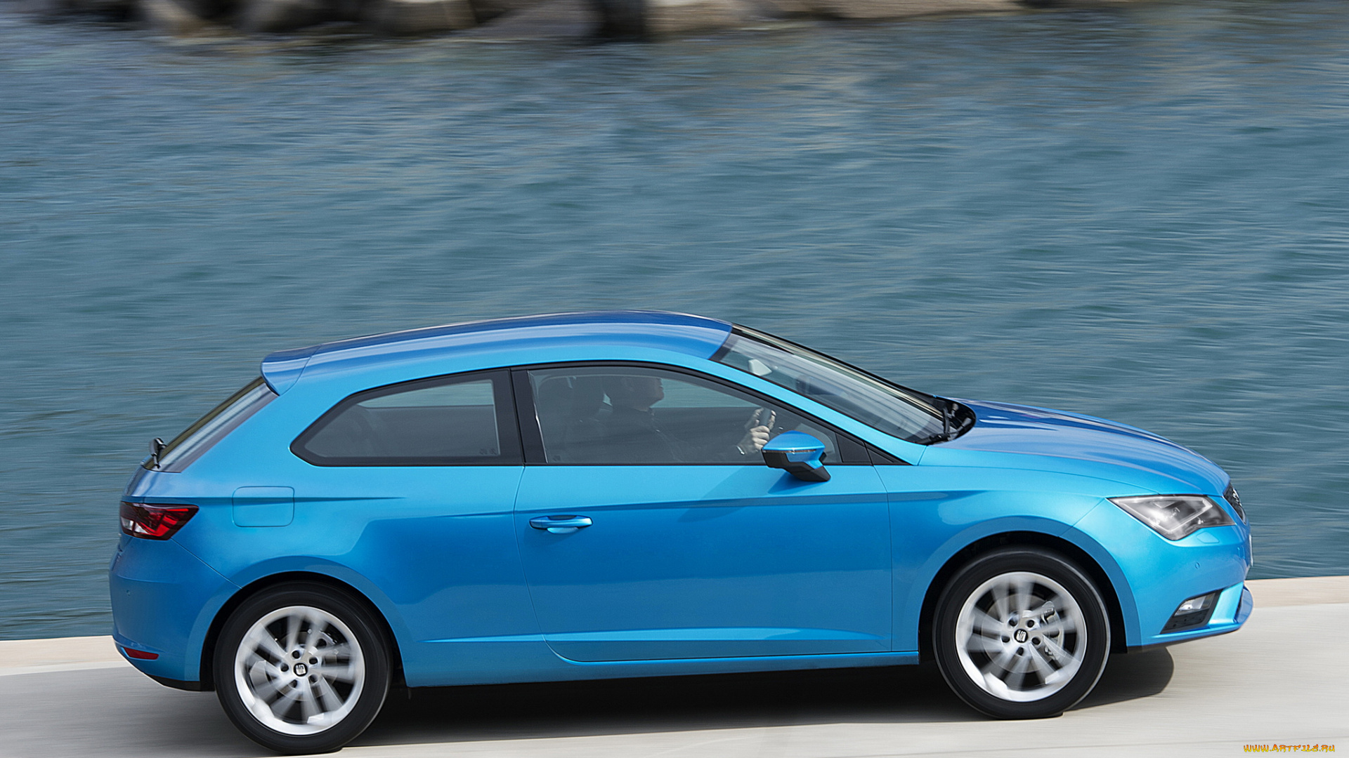 автомобили, seat, синий, sc, 2013, leon