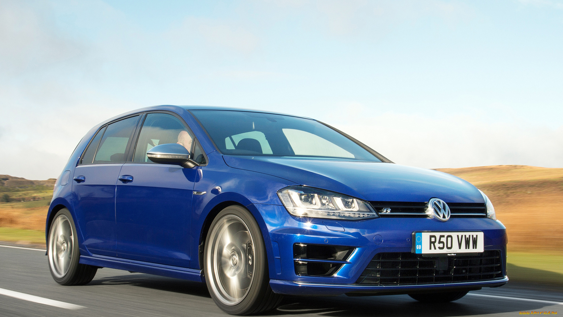 автомобили, volkswagen, typ, 5g, golf, 2014, uk-spec, r, 5-door