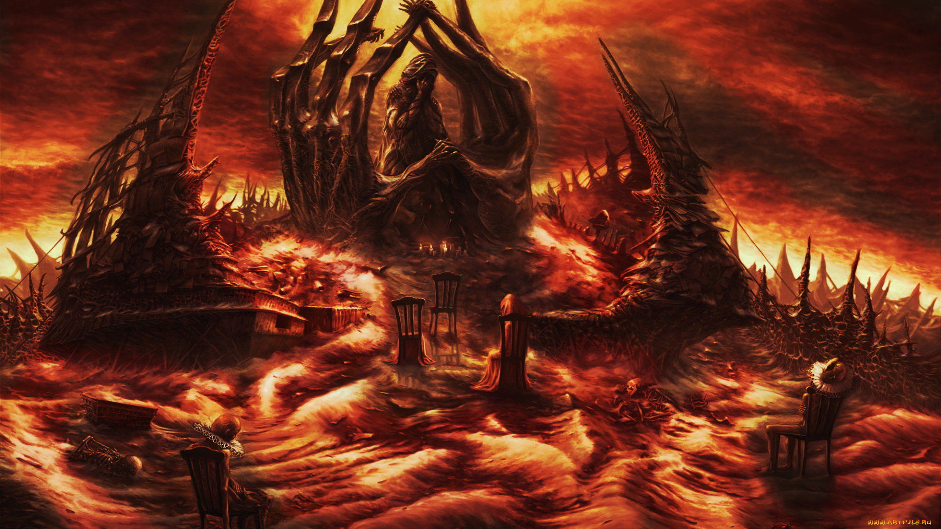 фэнтези, иные, миры, , иные, времена, ад, люди, небеса, монумент