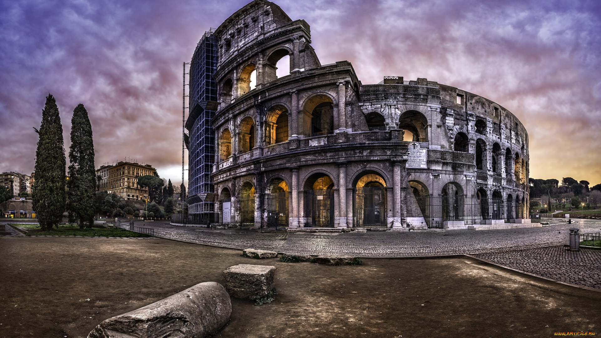 города, рим, , ватикан, , италия