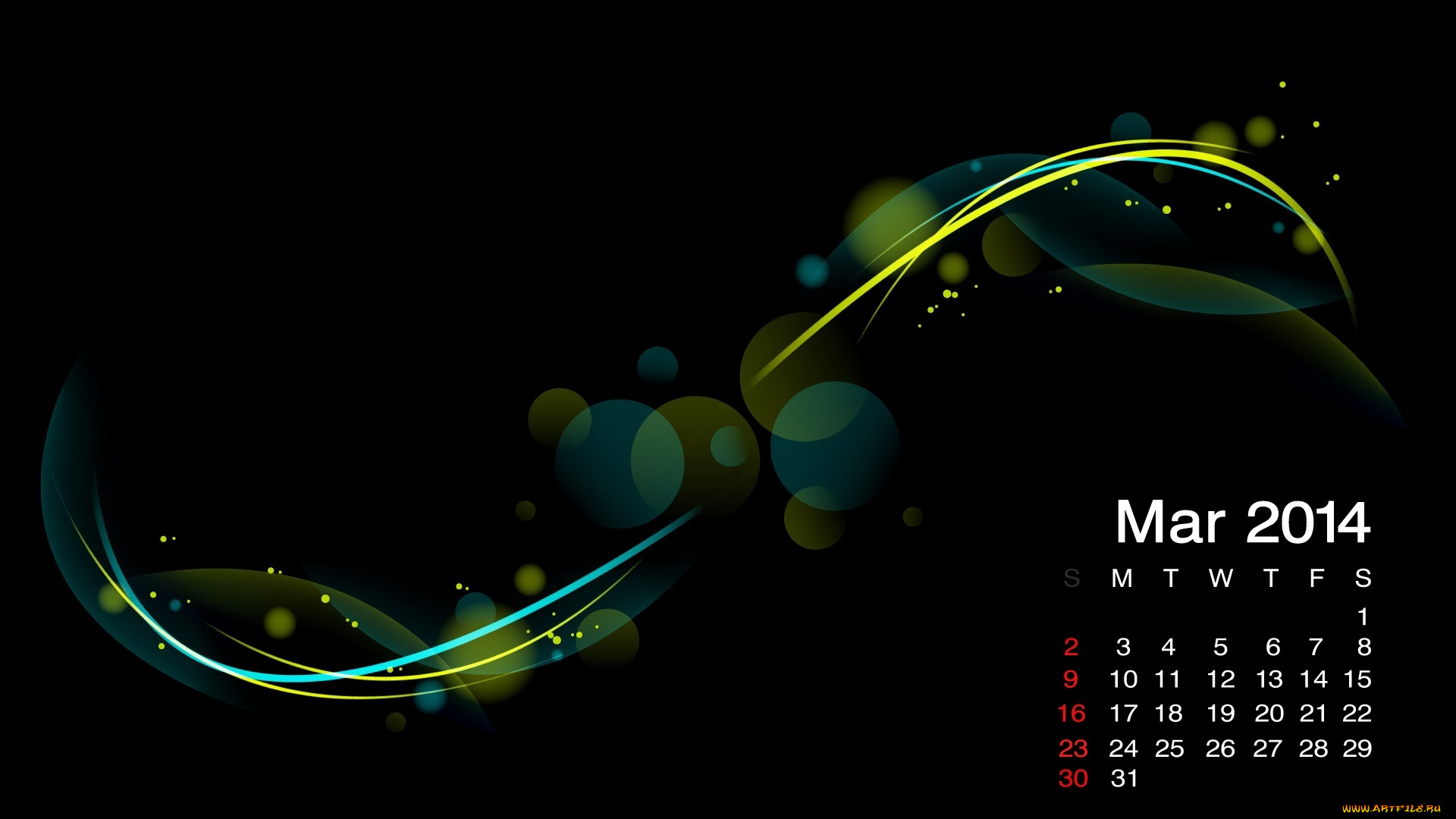 календари, 3д-графика, узор