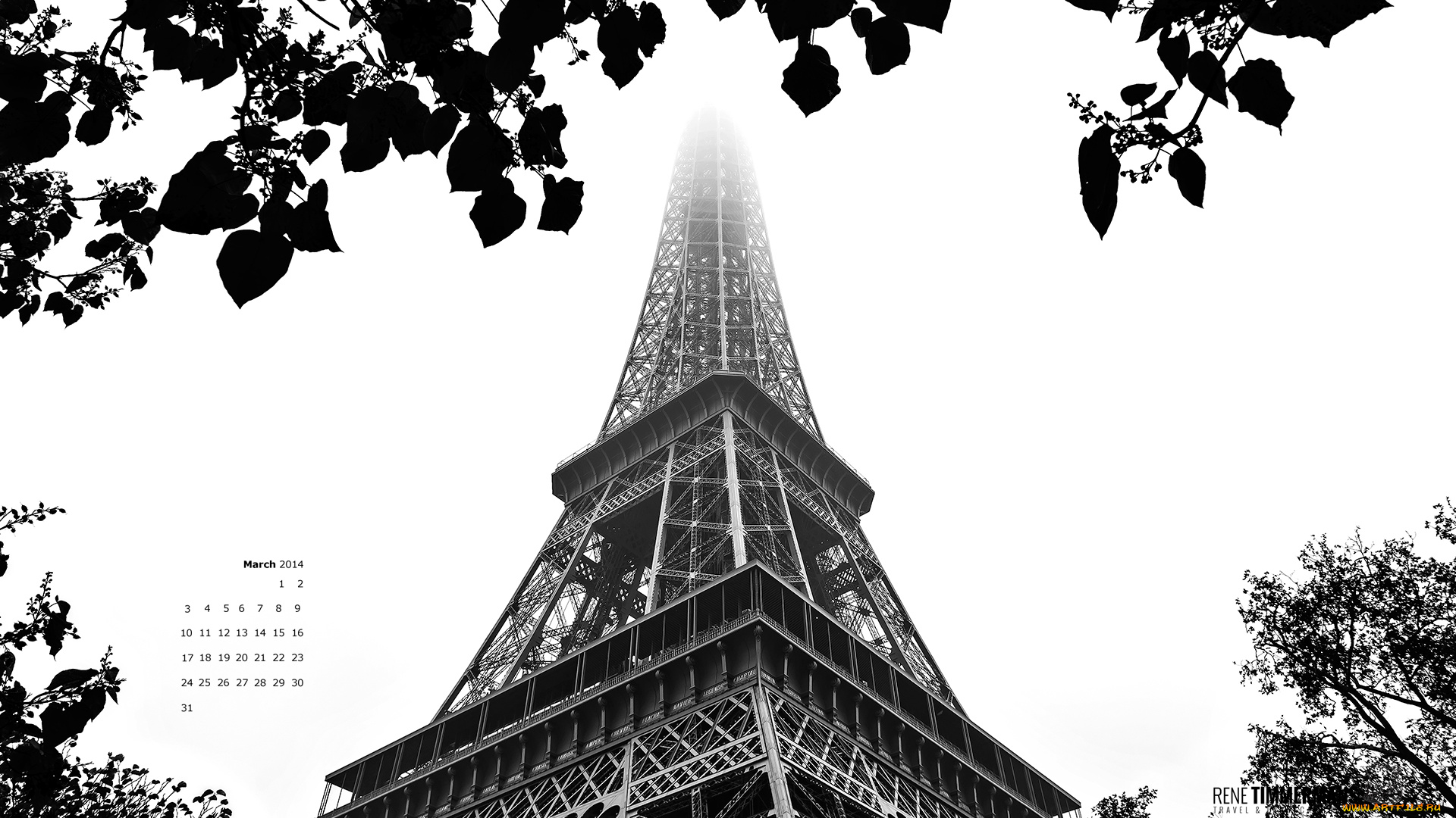 календари, города, париж