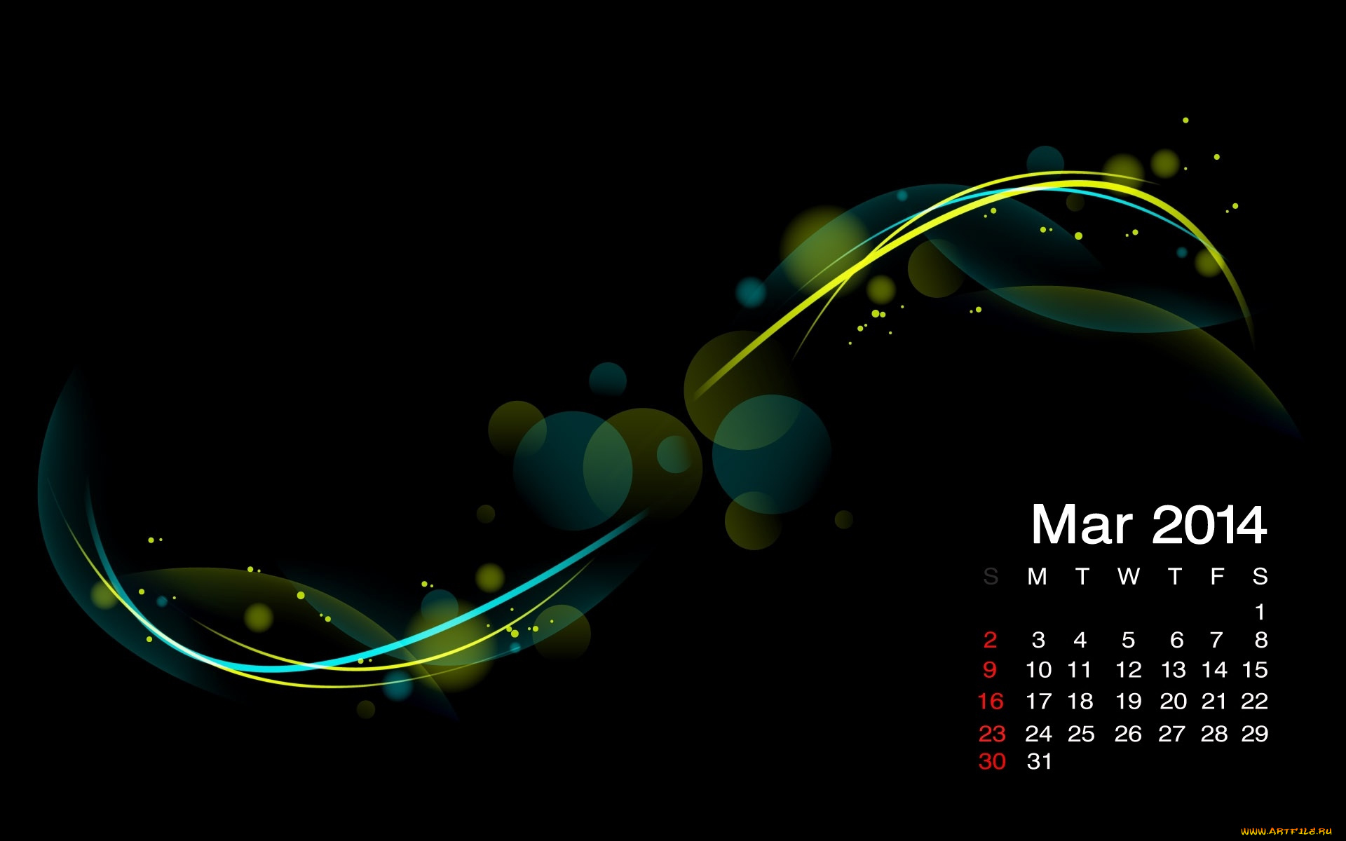 календари, 3д-графика, узор