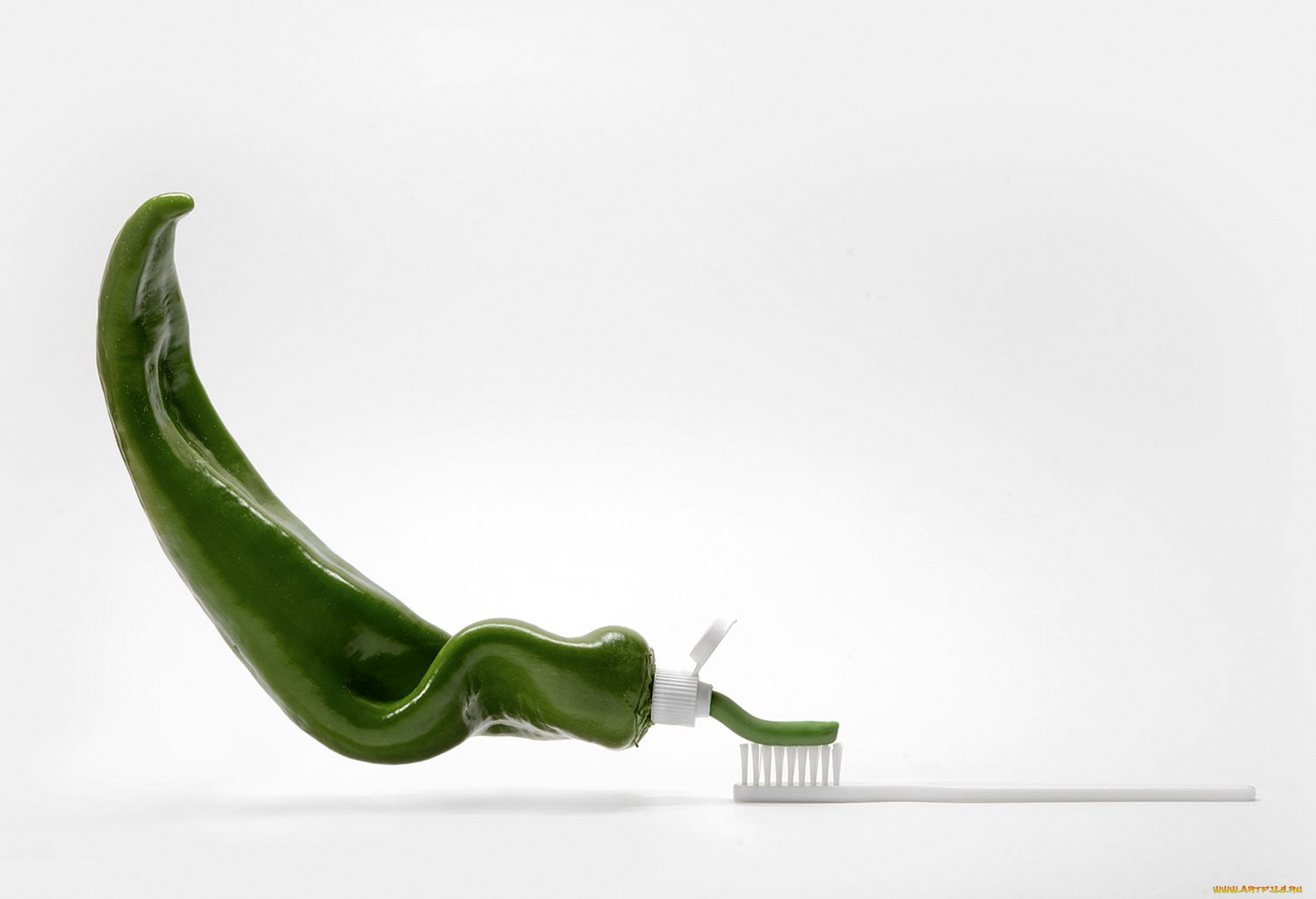 юмор, и, приколы, перец, щетка, зубная, паста