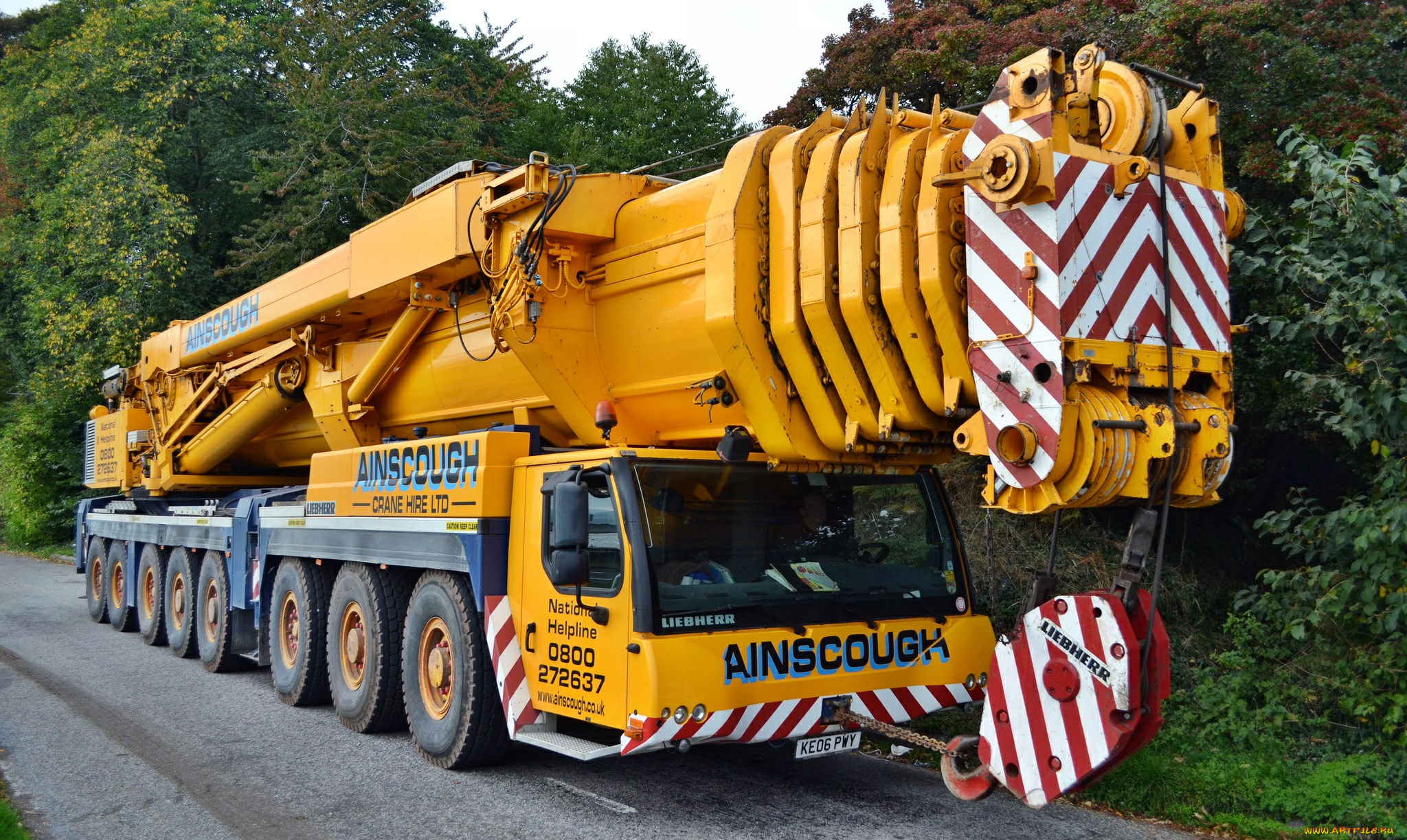 ainscough, liebherr, ltm1500, техника, краны, самоходный, автошасси, кран