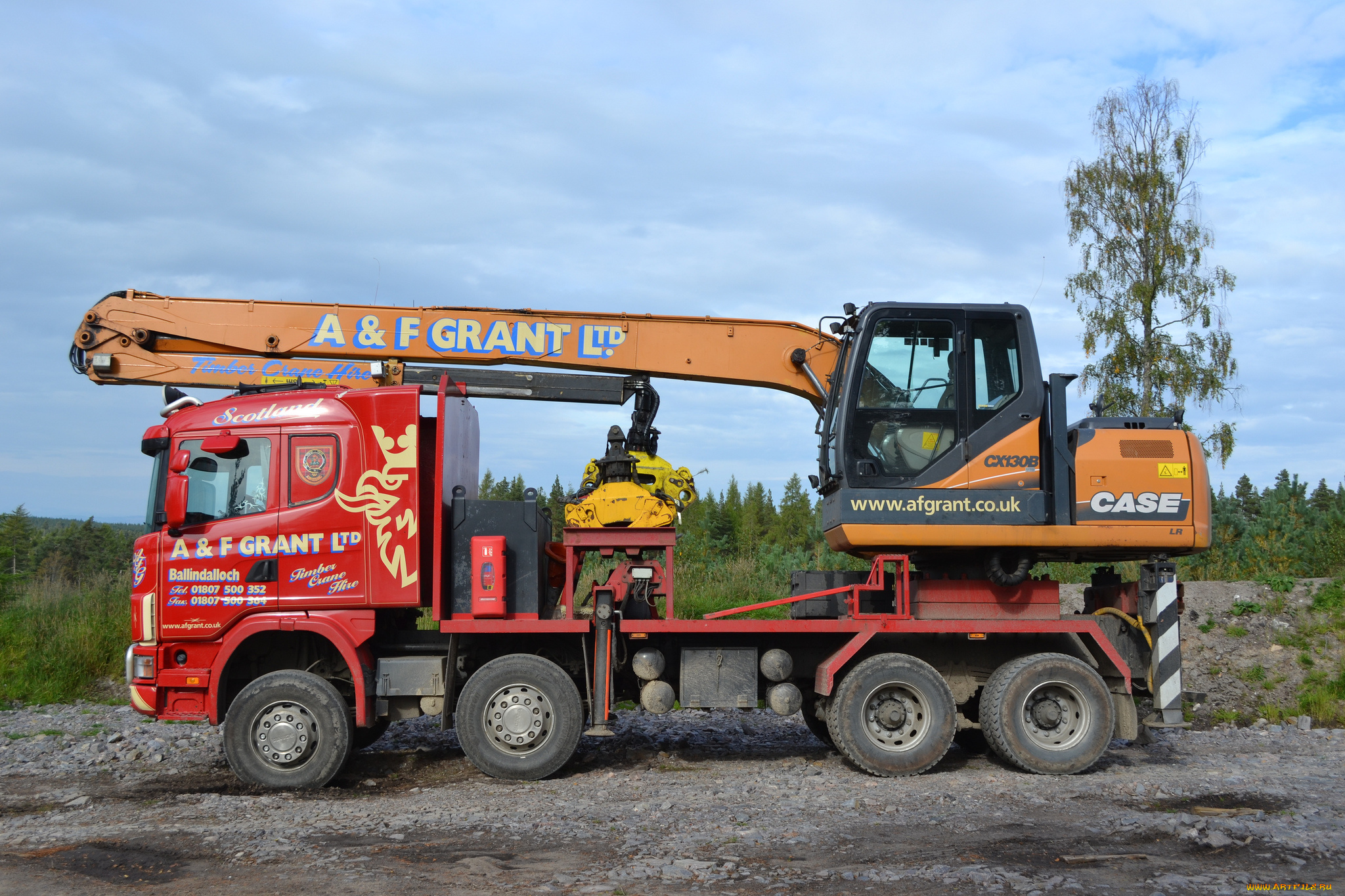 scania, independent, loade, техника, краны, автошасси, кран, самоходный