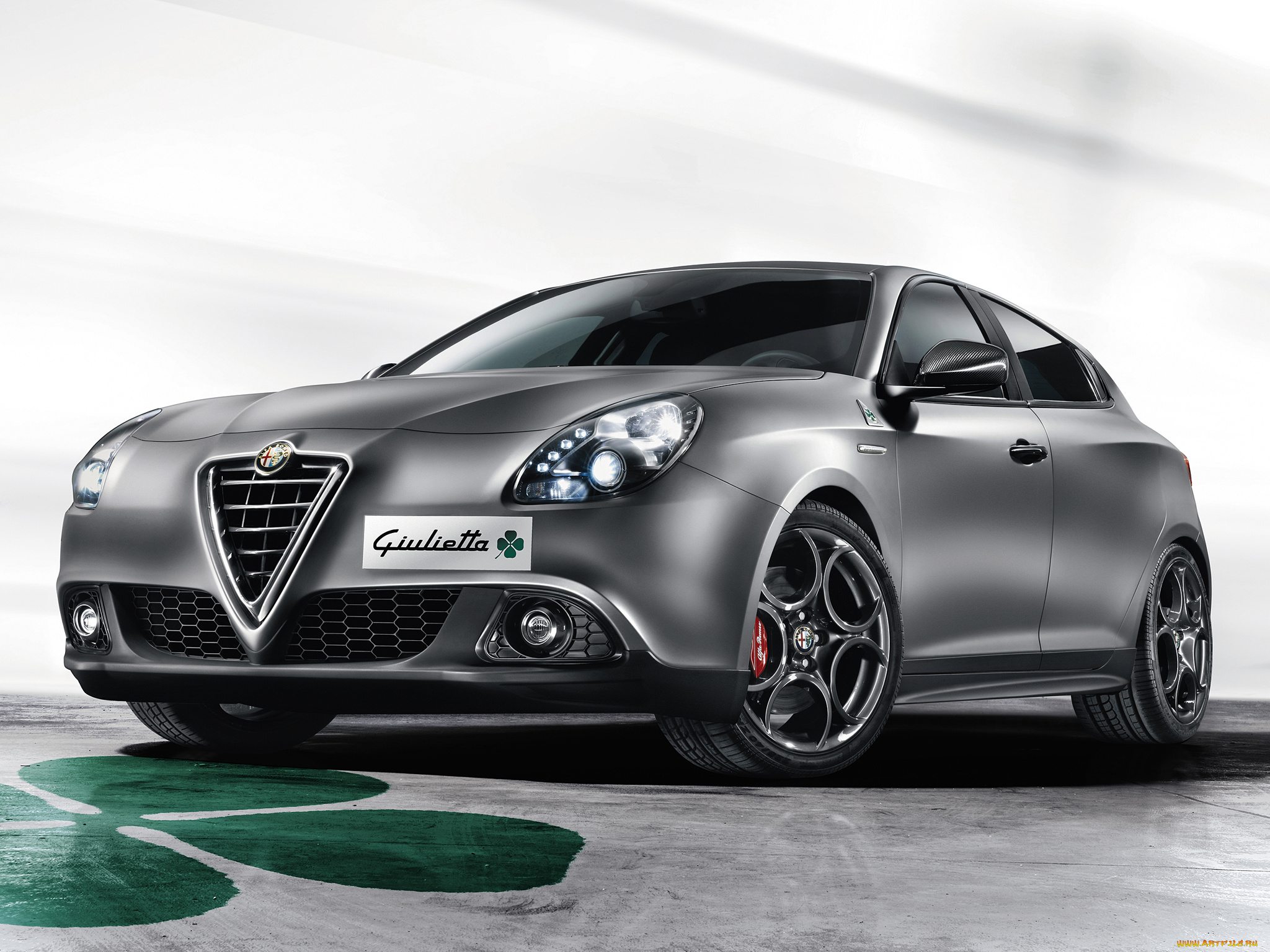 автомобили, alfa, romeo, 955, 2014, verde, quadrifoglio, mito, alfa, romeo