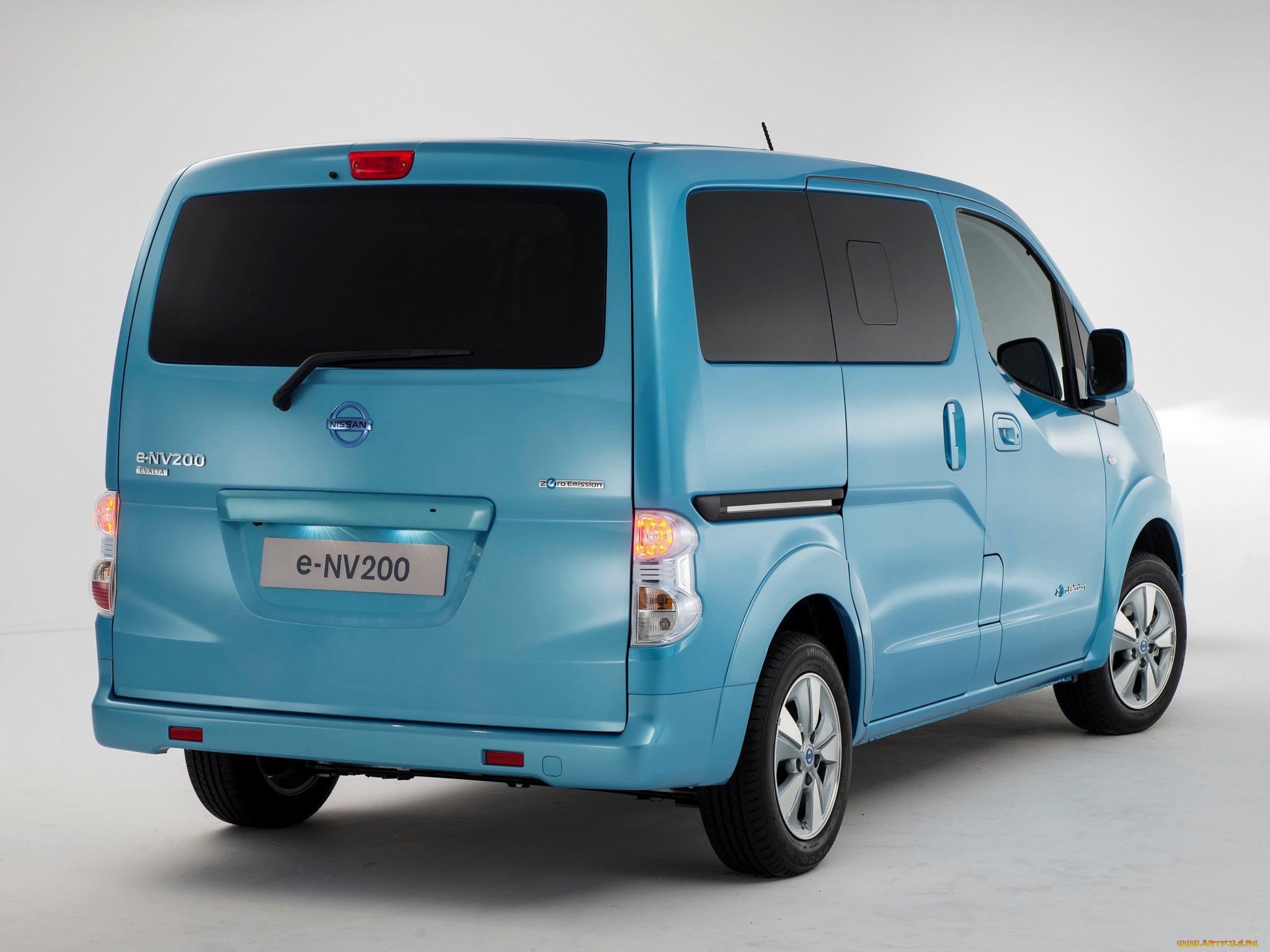 автомобили, nissan, datsun, 2014, синий, e-nv200