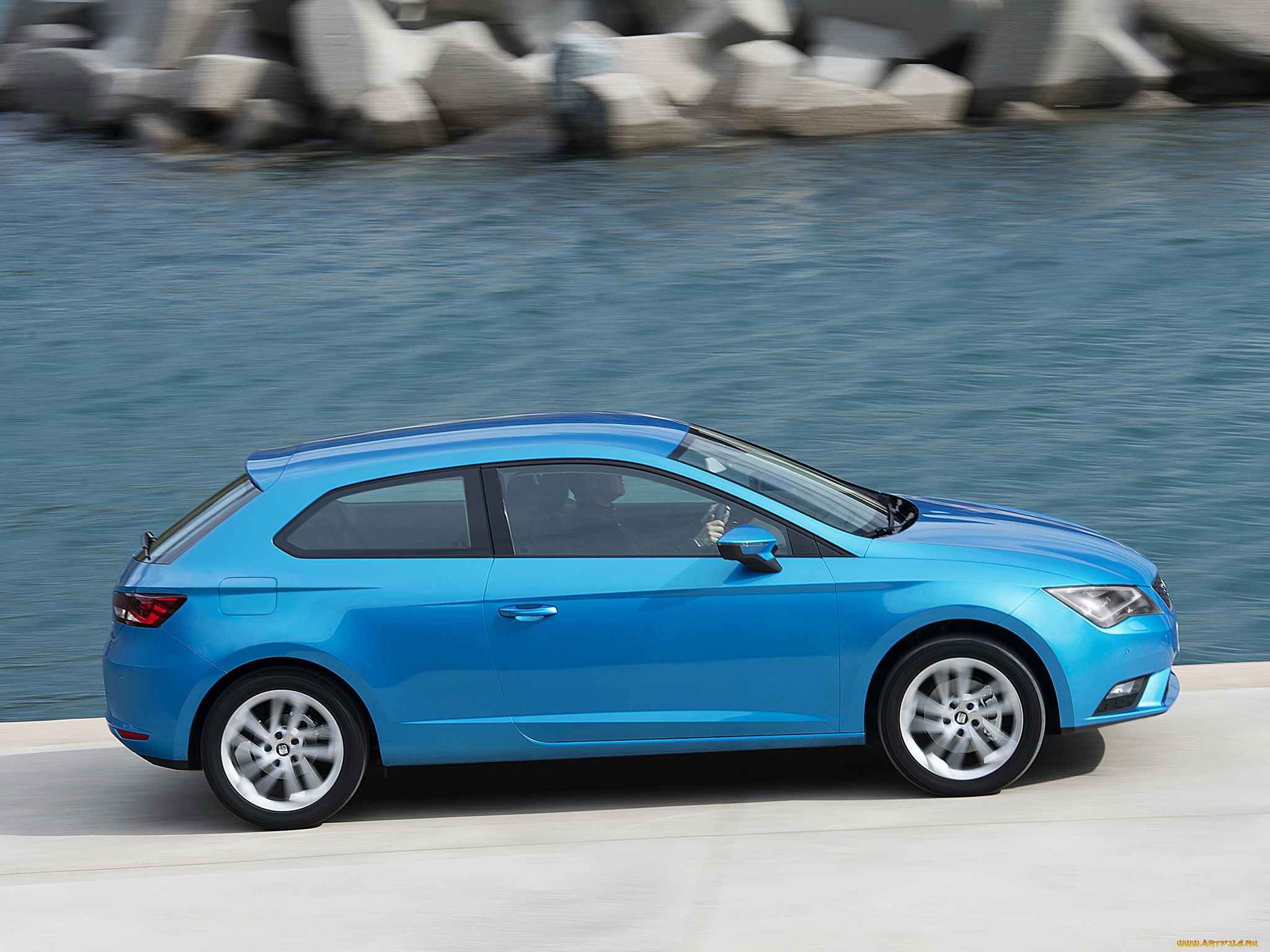 автомобили, seat, синий, sc, 2013, leon