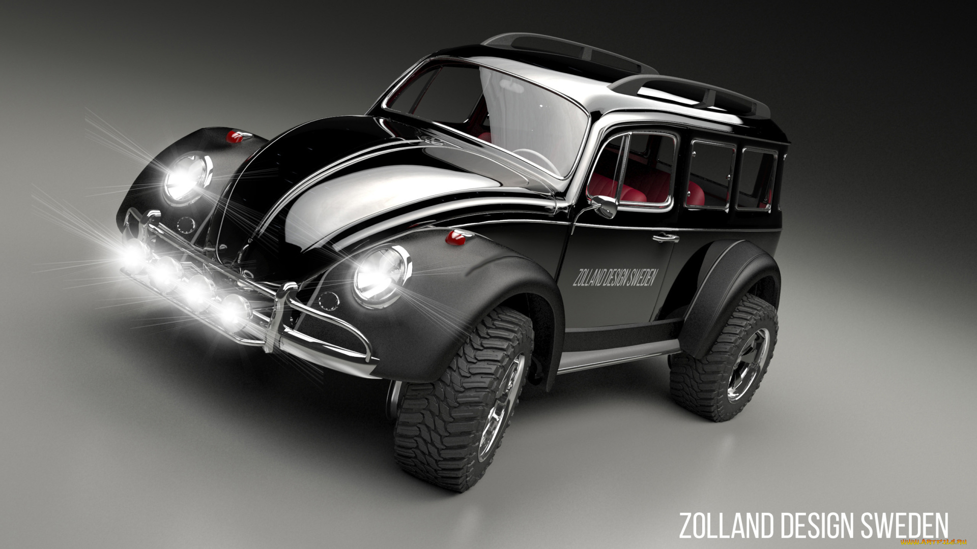 автомобили, 3д, vw