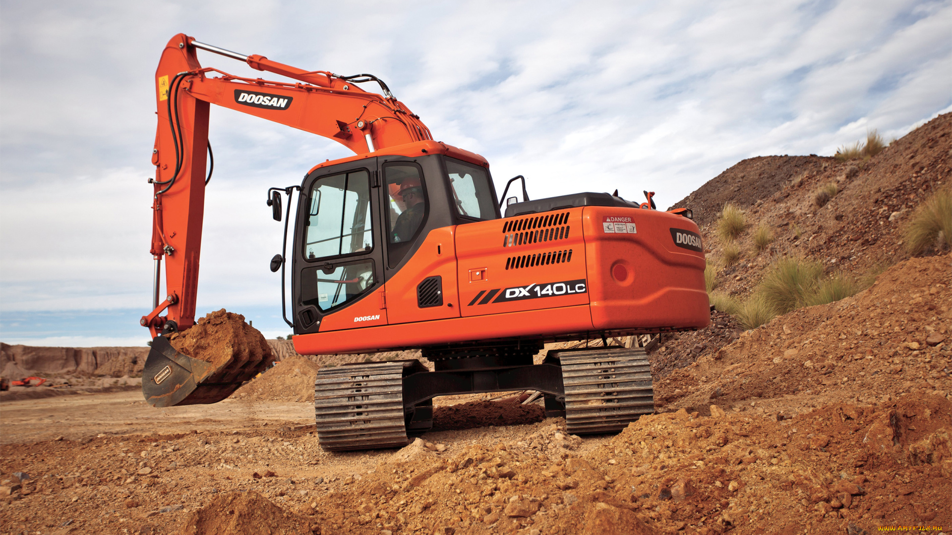 техника, экскаваторы, excovator