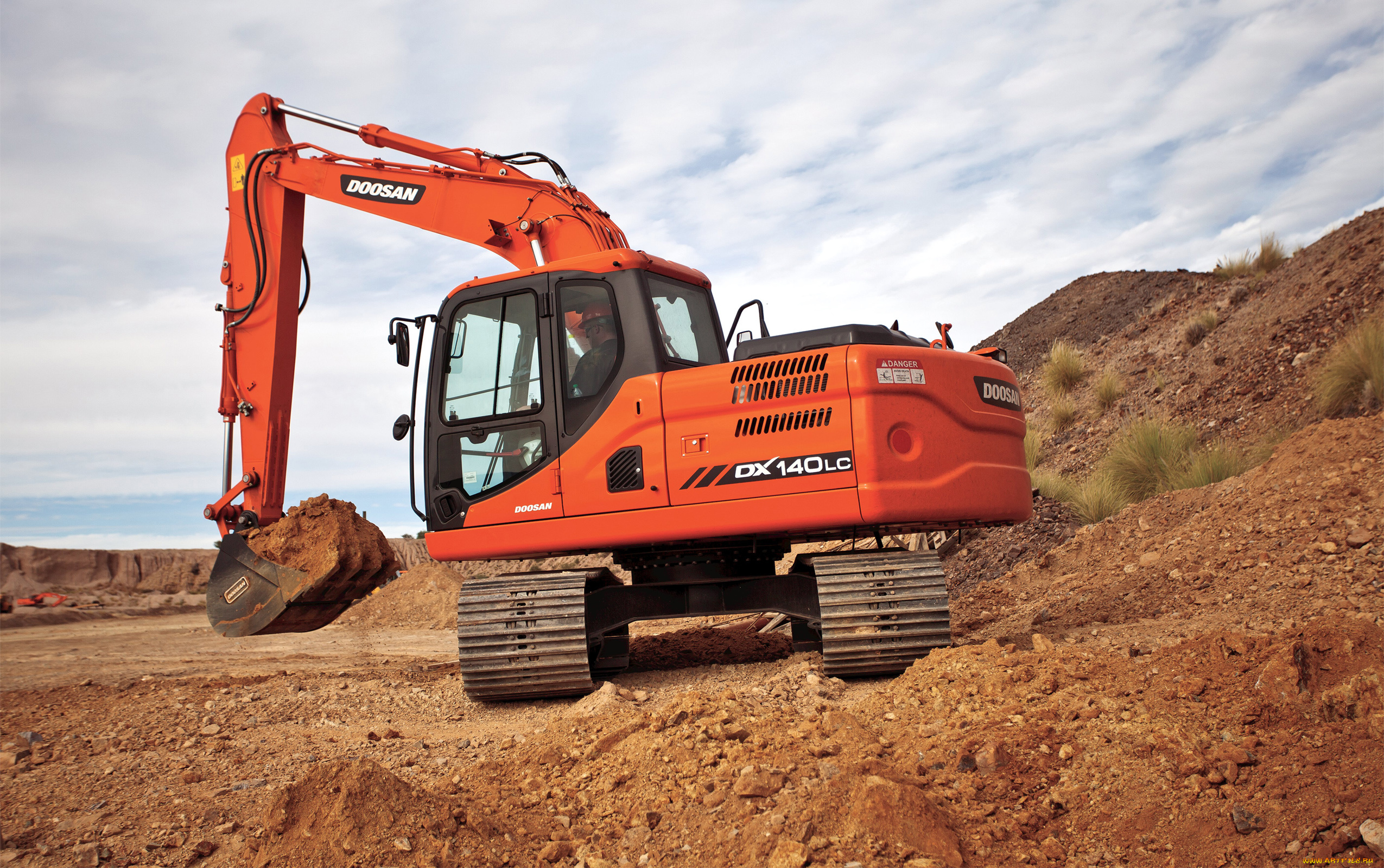 техника, экскаваторы, excovator