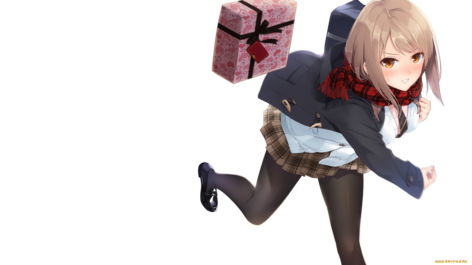 аниме, unknown, , другое, фон, взгляд, девушка