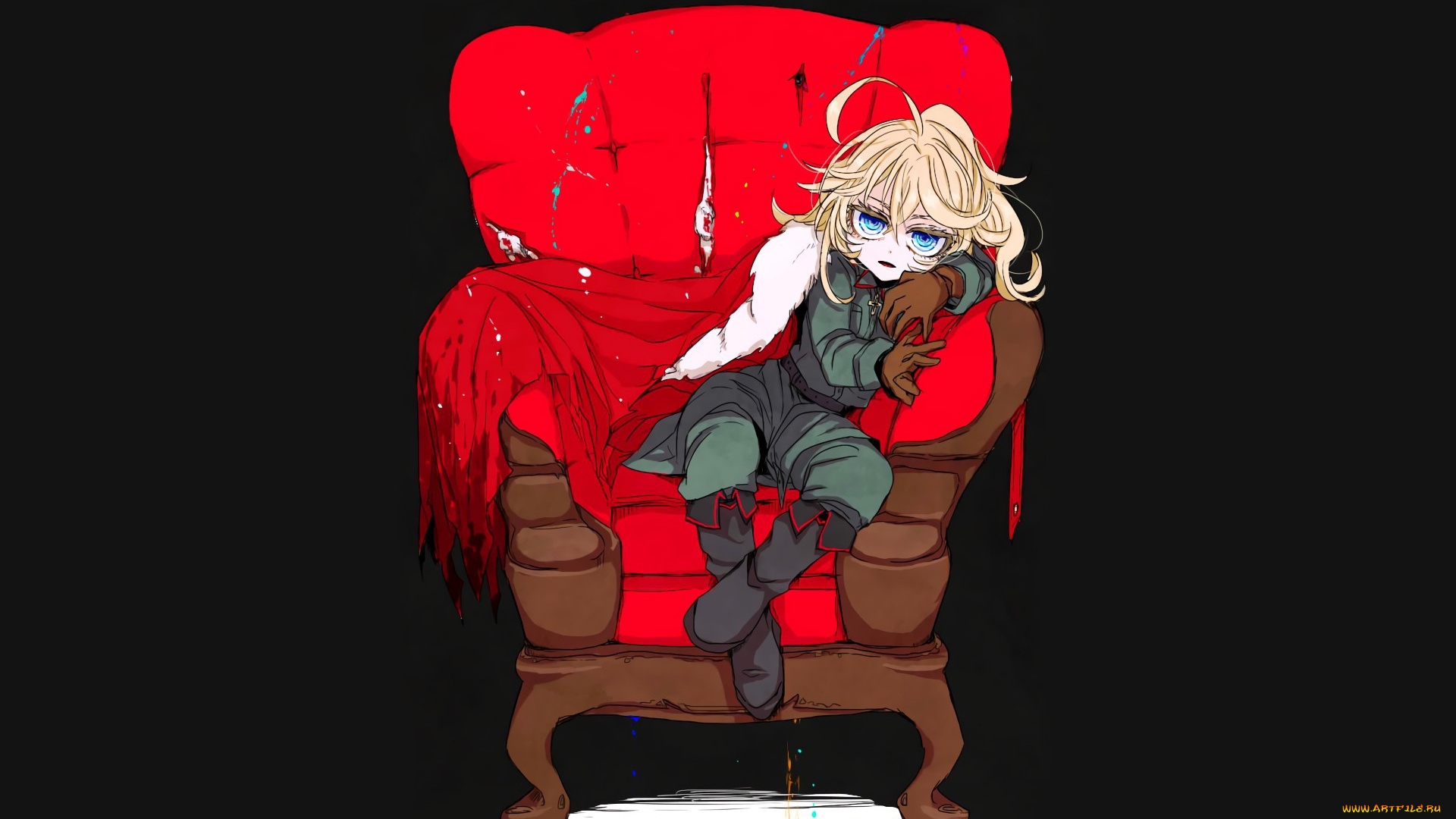 аниме, youjo, senki, tanya, degurechaff
