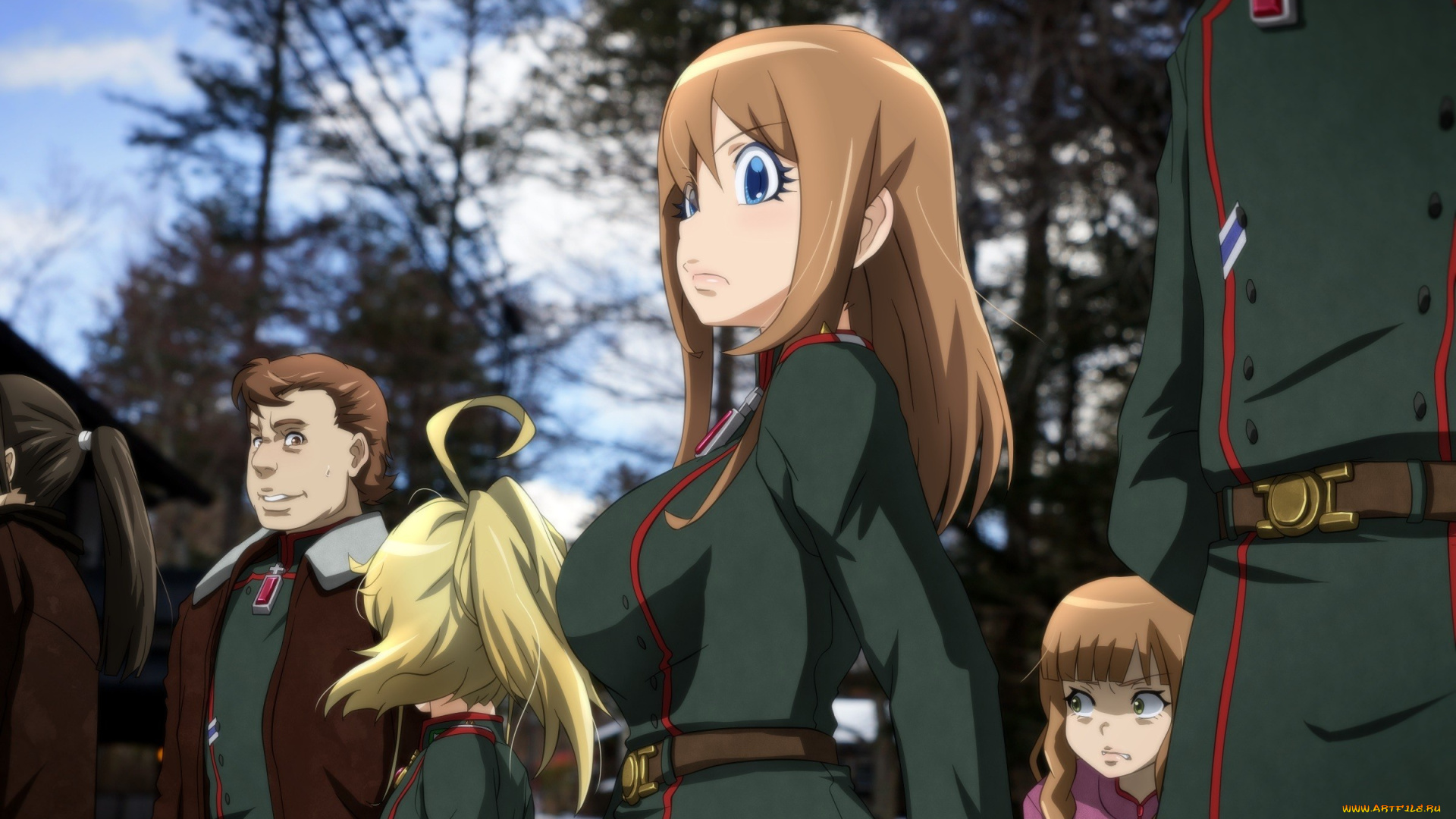 аниме, youjo, senki, youjo, senki