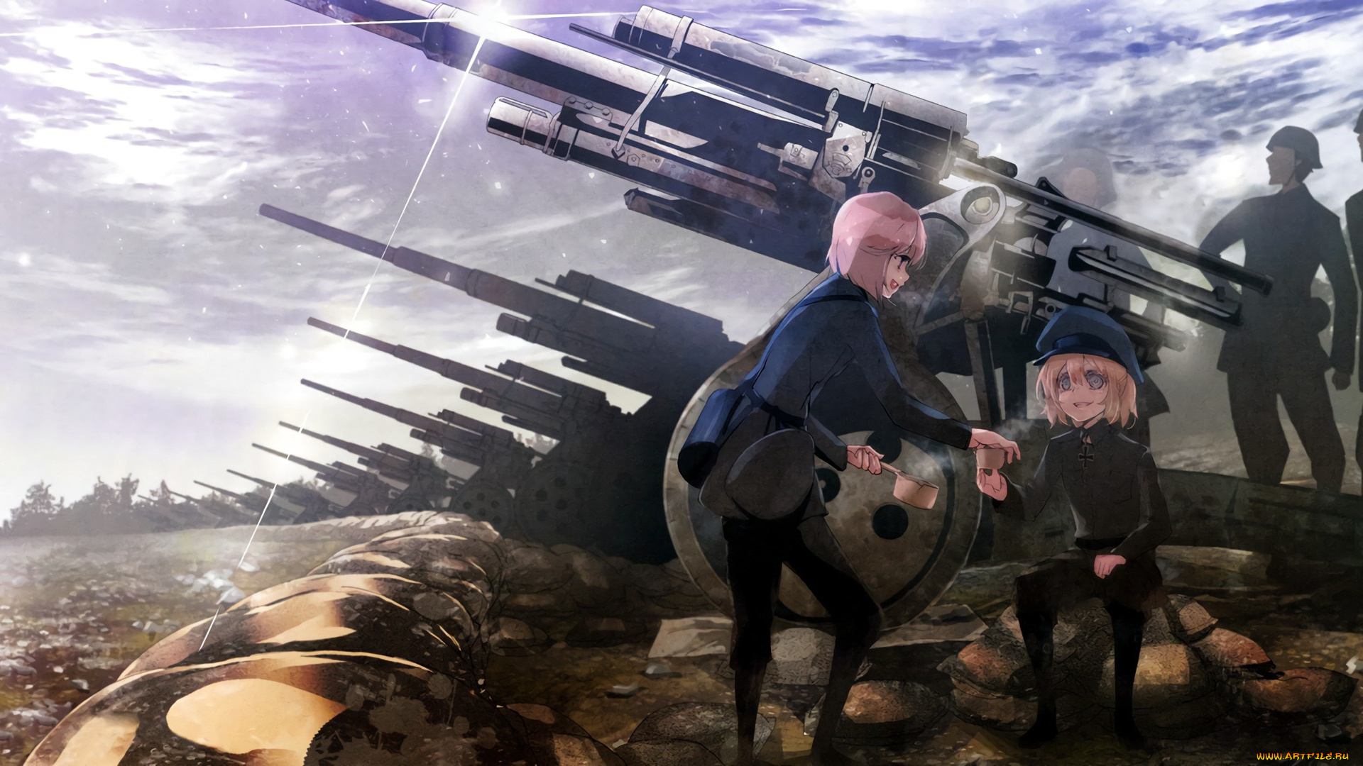 аниме, youjo, senki, youjo, senki