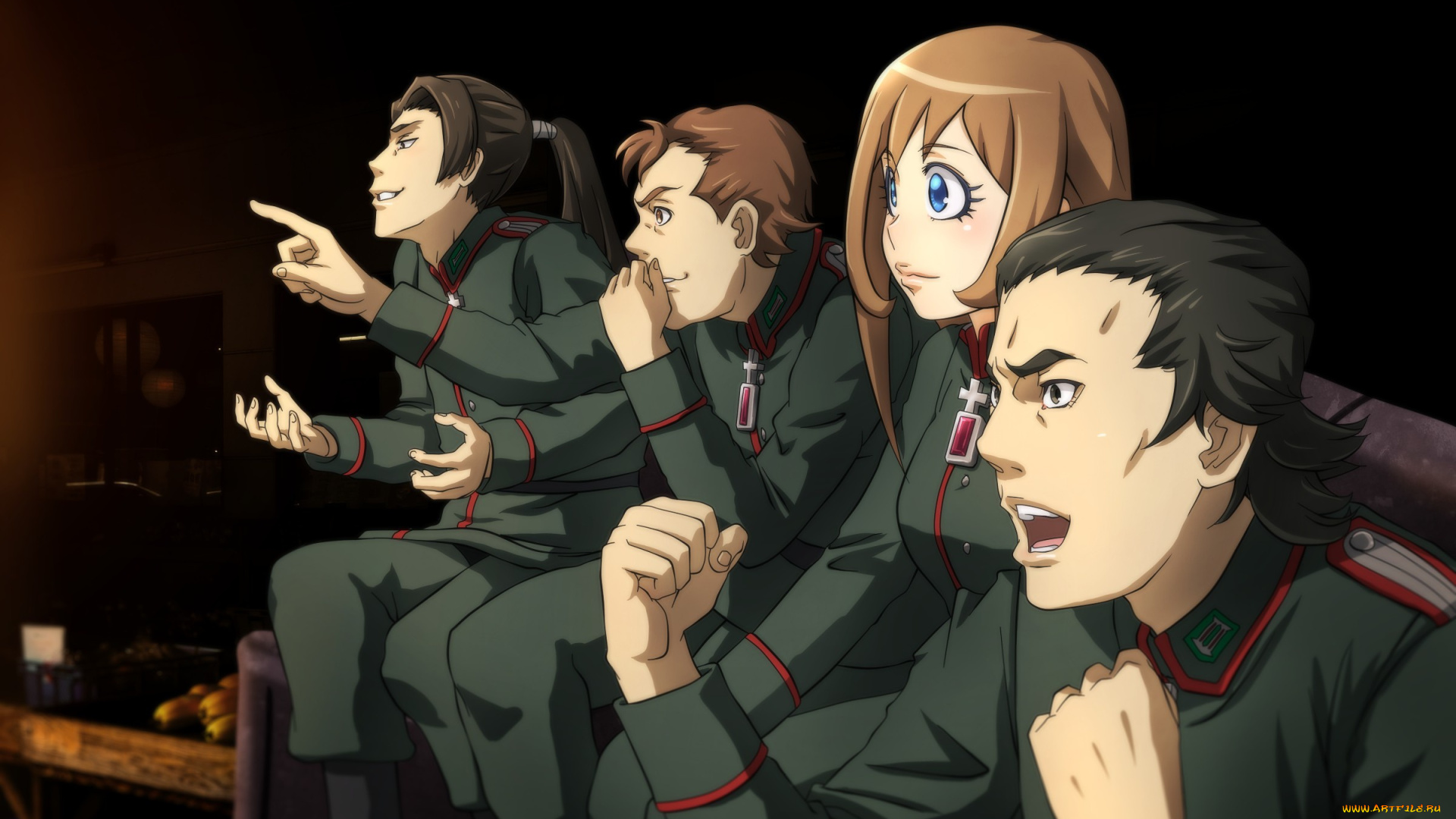 аниме, youjo, senki, youjo, senki