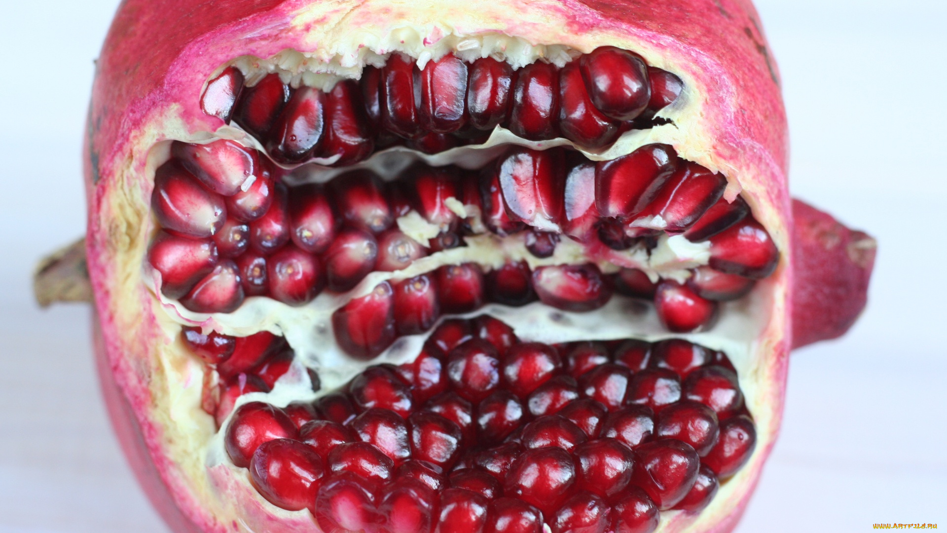 еда, гранат, зерна