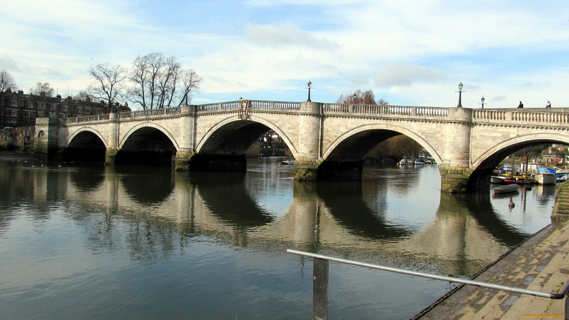 города, -, мосты, река