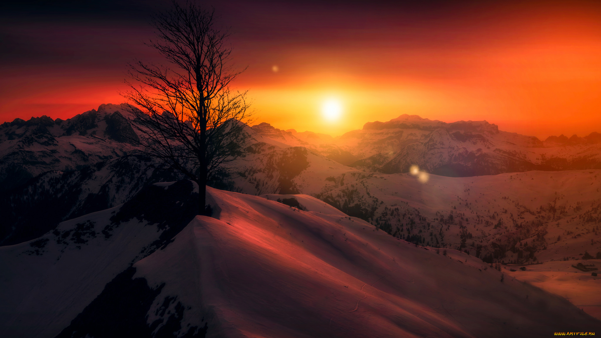 природа, восходы, закаты, рассвет