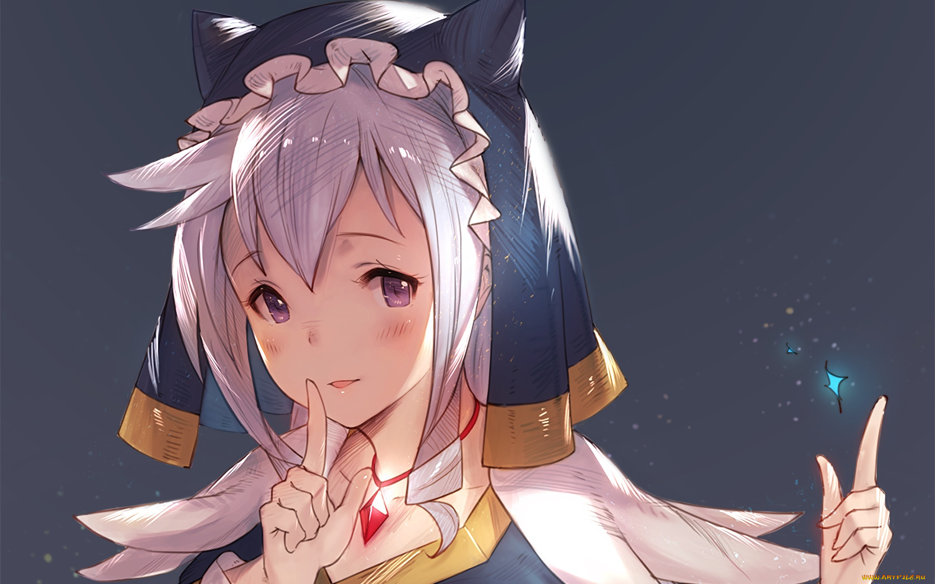 аниме, kono, subarashii, sekai, ni, shukufuku, wo, девушка, взгляд, фон