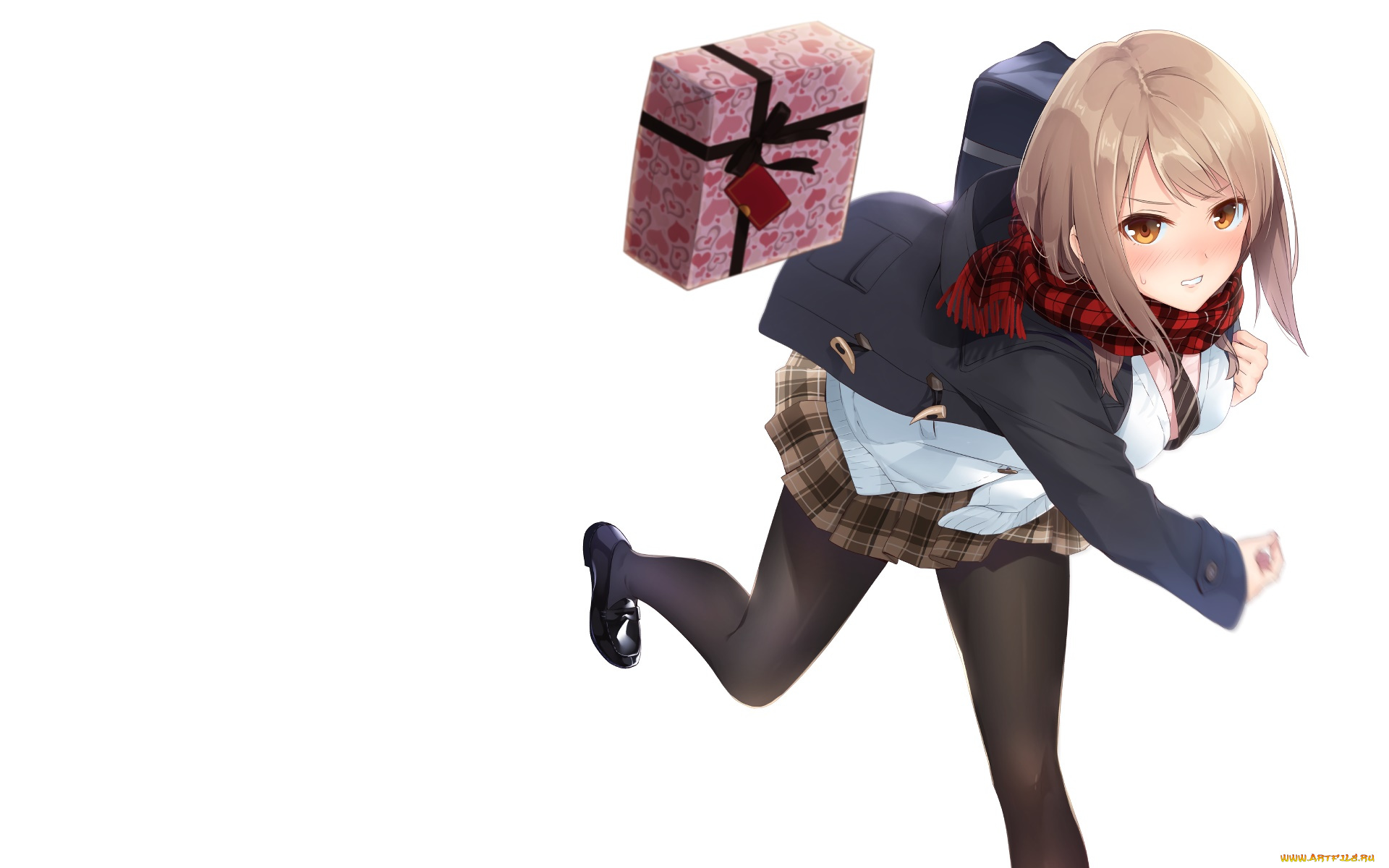 аниме, unknown, , другое, фон, взгляд, девушка