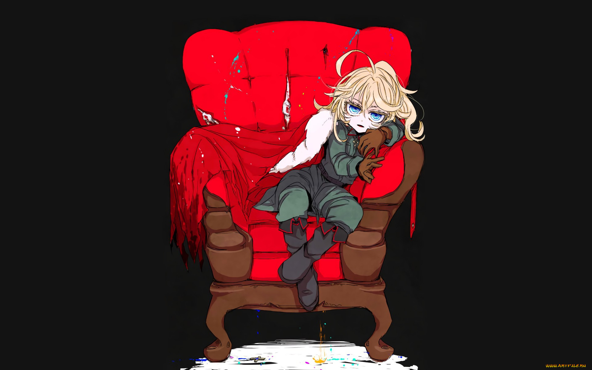 аниме, youjo, senki, tanya, degurechaff