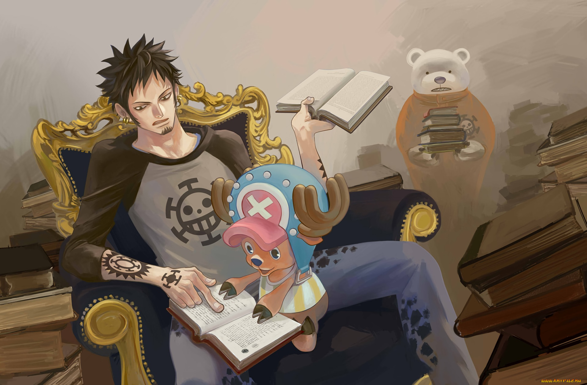 аниме, one, piece, персонаж