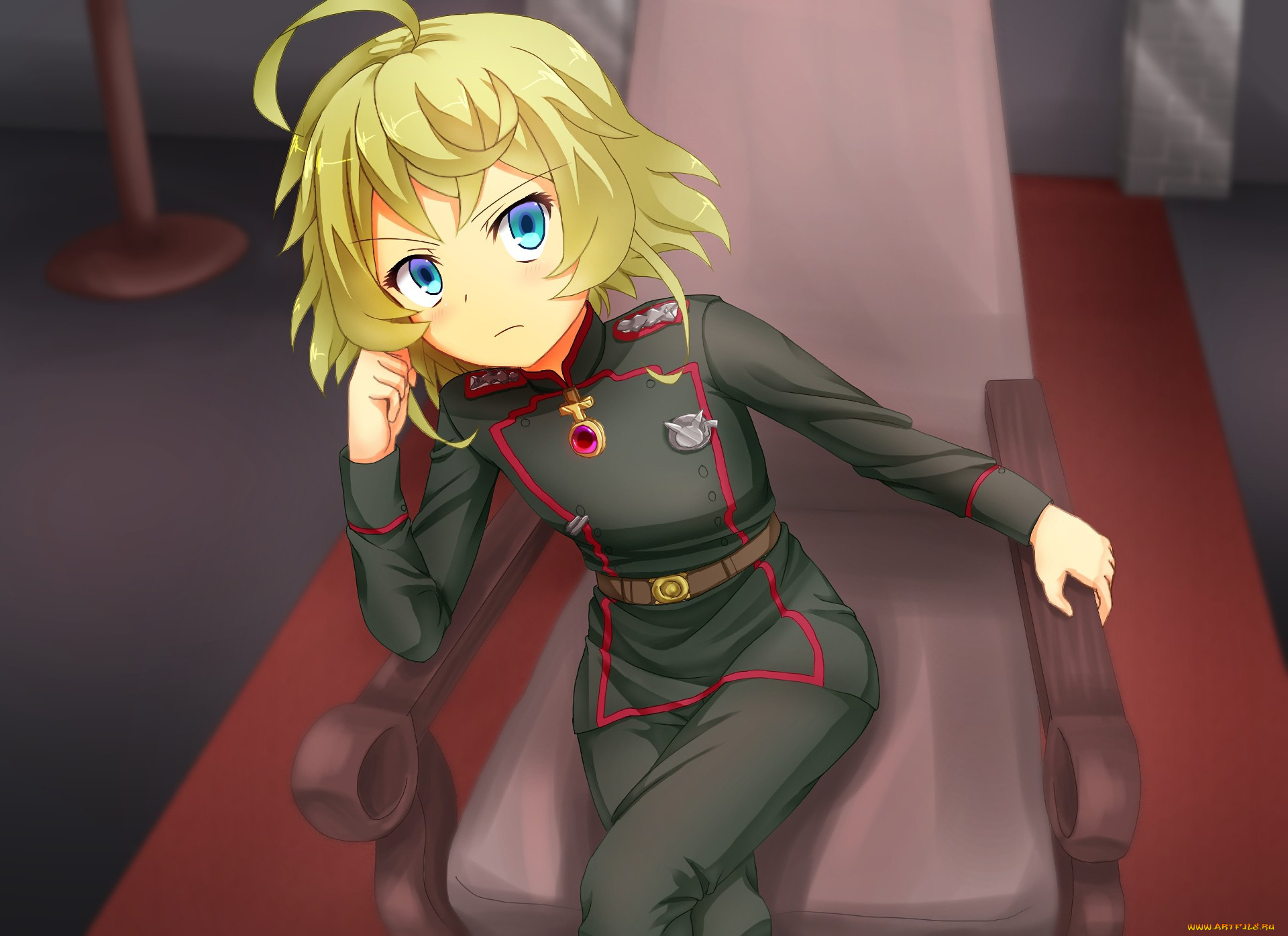 аниме, youjo, senki, tanya, degurechaff