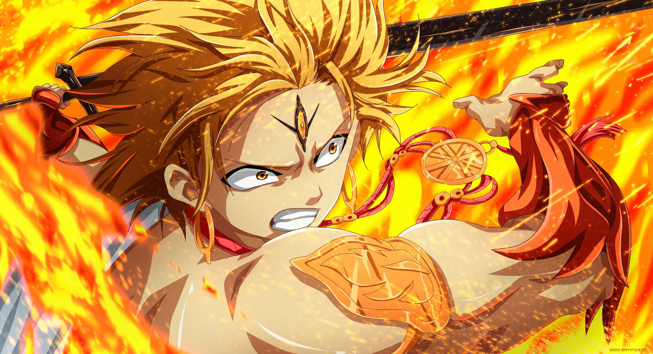 аниме, magi, the, labyrinth, of, magic, alibaba