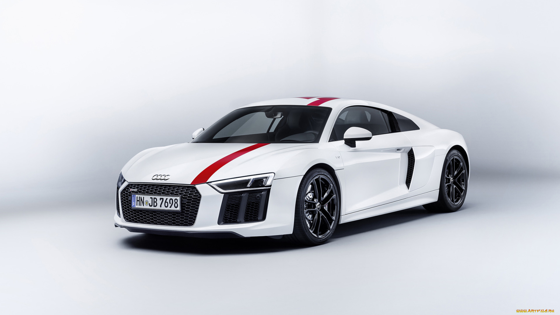 audi, r8, rws, 2018, автомобили, audi, r8, rws, 2018, белый
