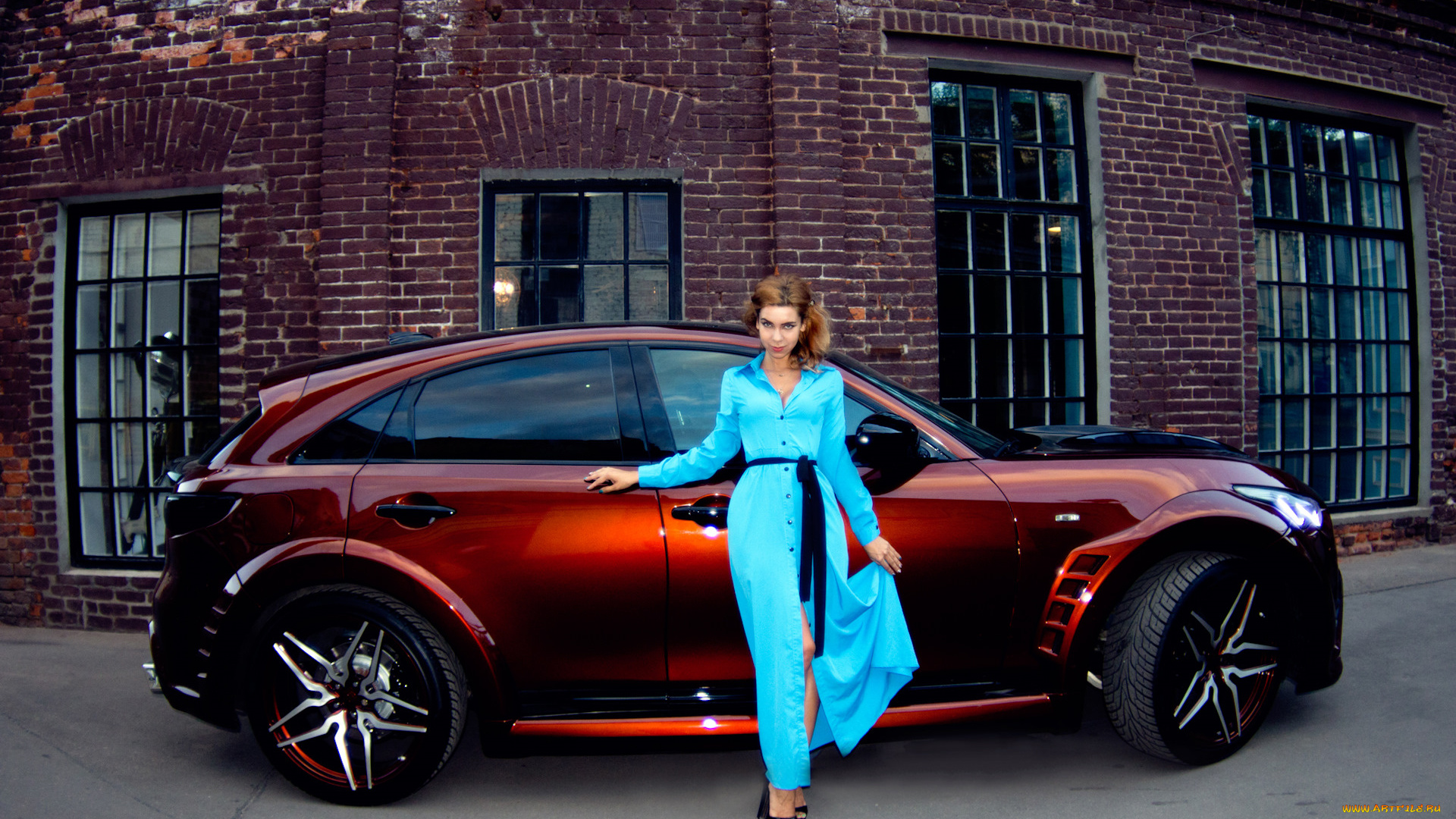 автомобили, -авто, с, девушками, infinity