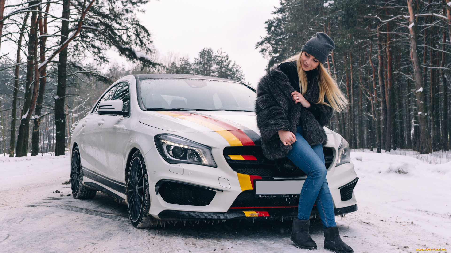 автомобили, -авто, с, девушками, mercedes