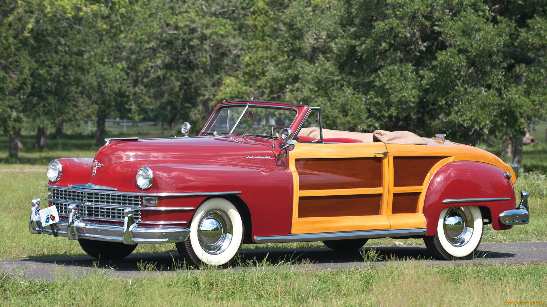 chrysler, town, &, country, convertible, 1946, автомобили, chrysler, 1946, town, country, convertible