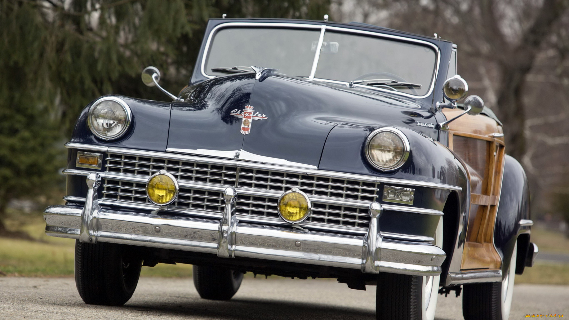 chrysler, town, &, country, convertible, 1947, автомобили, chrysler, town, 1947, convertible, country