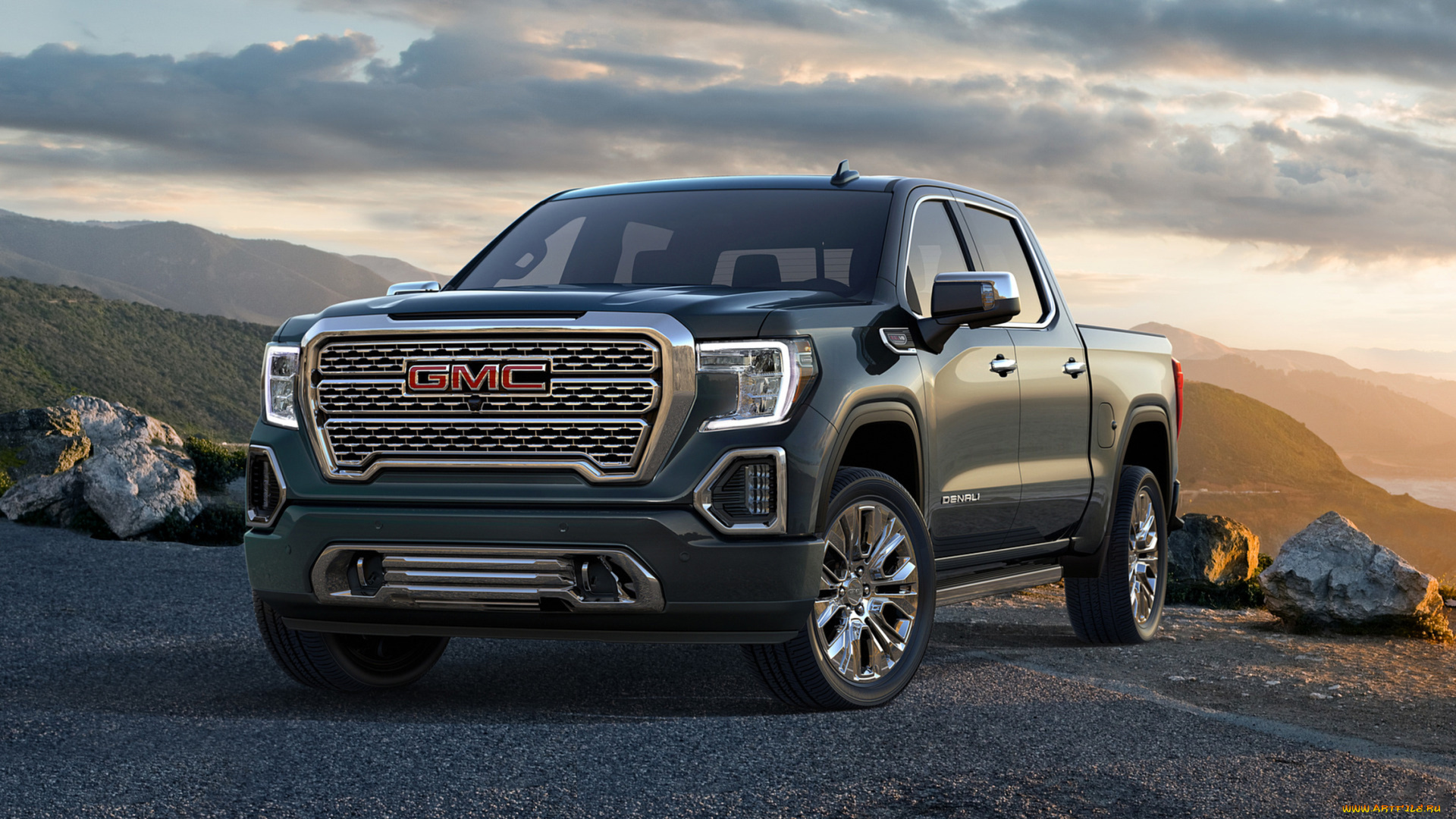 gmc, sierra, denali, 2019, автомобили, gm-gmc, gmc, sierra, denali, 2019, внедорожник