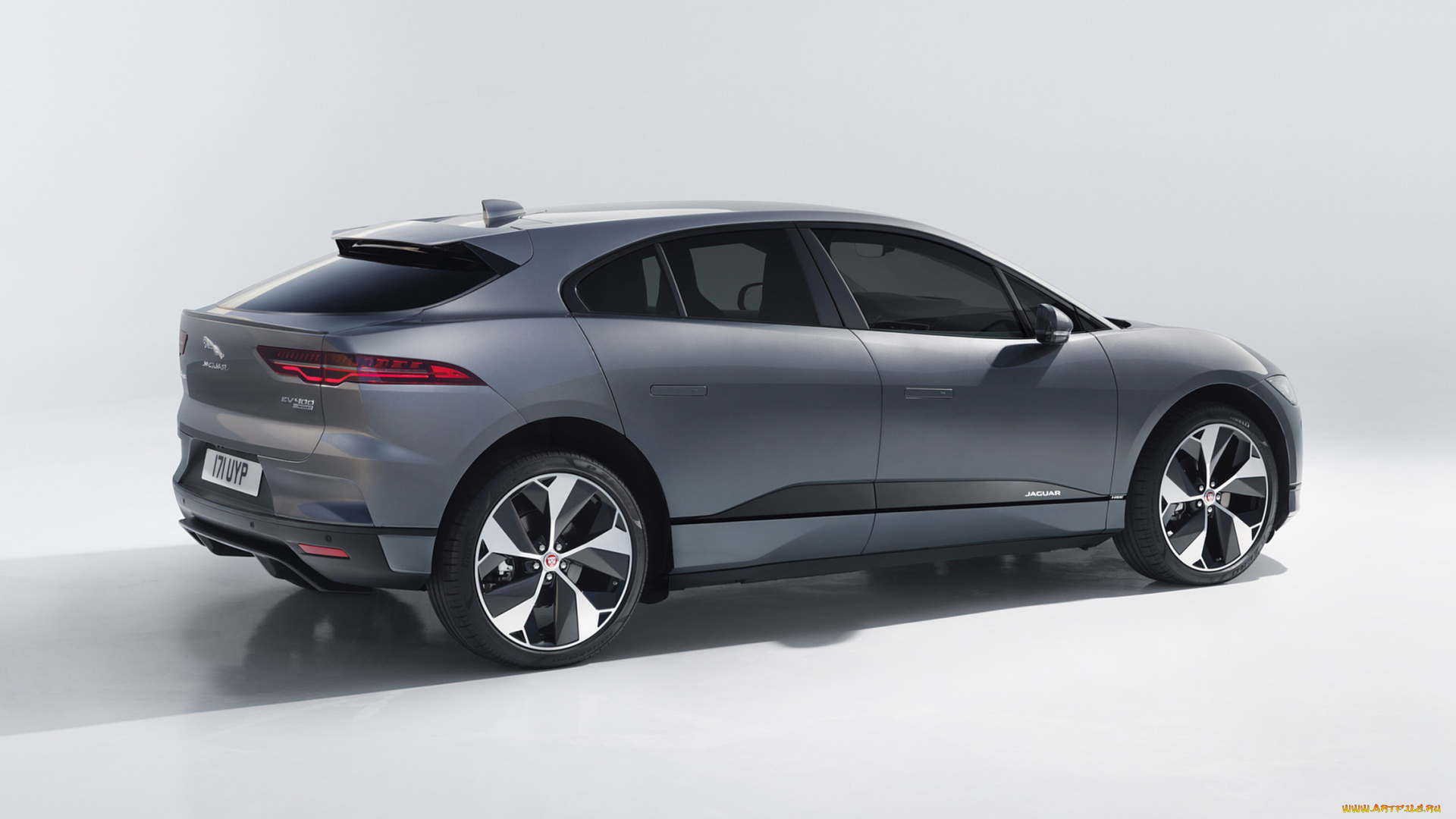 jaguar, i-pace, 2019, автомобили, jaguar, i-pace, 2019, серый, металлик