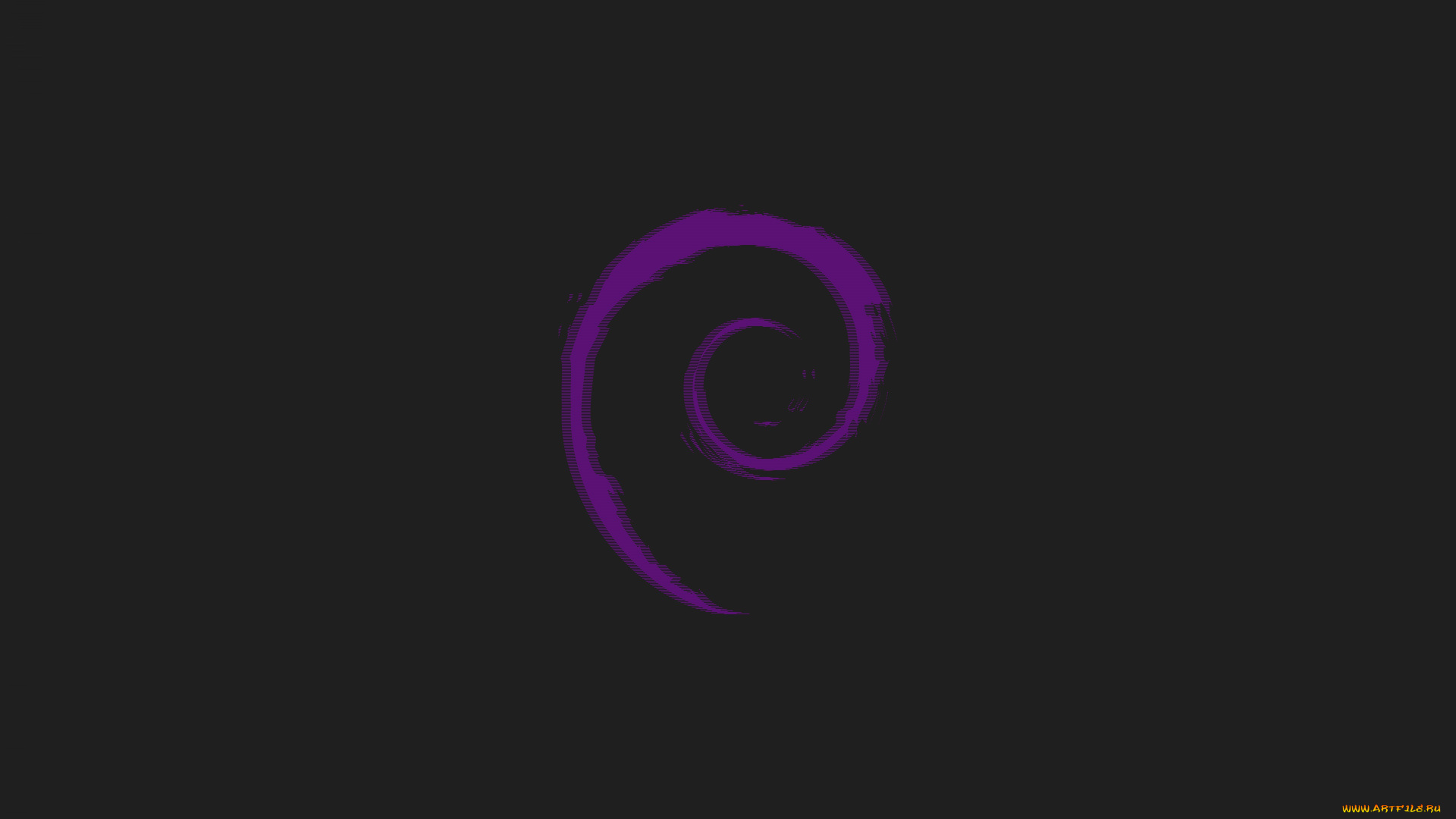 компьютеры, debian, фон, логотип