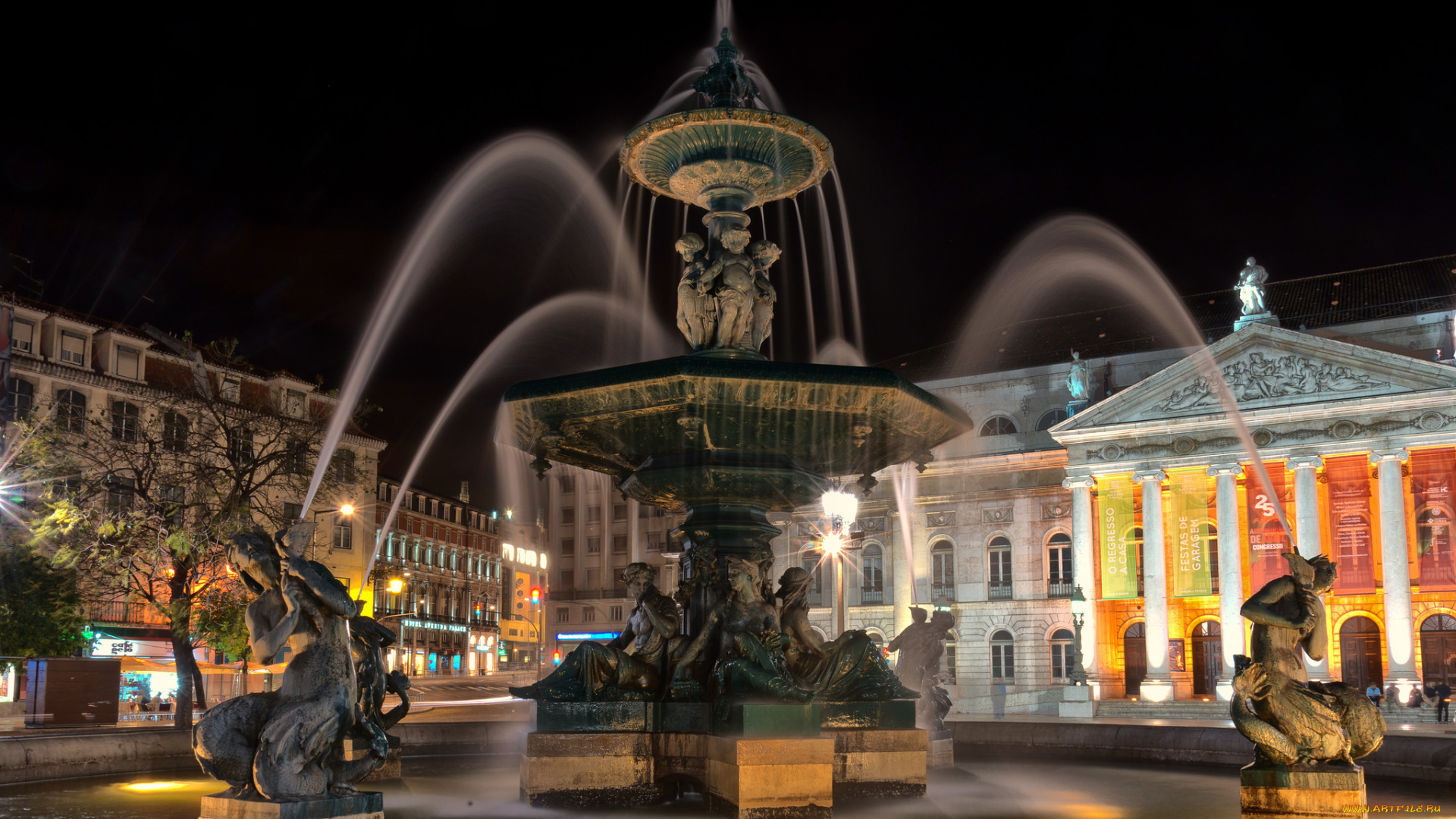 lisboa, waterplay, города, лиссабон, , португалия, простор