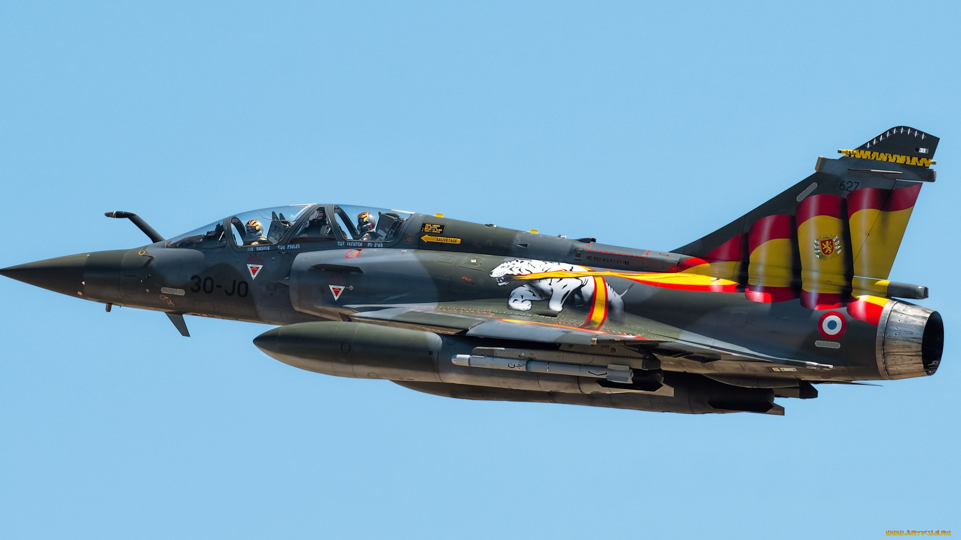 mirage, 2000, авиация, боевые, самолёты, ввс