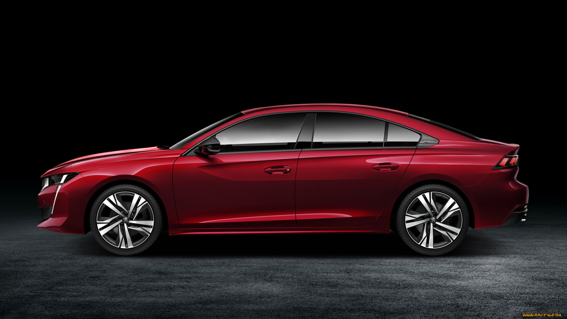 peugeot, 508, gt, 2019, автомобили, peugeot, красный, 2019, gt, 508