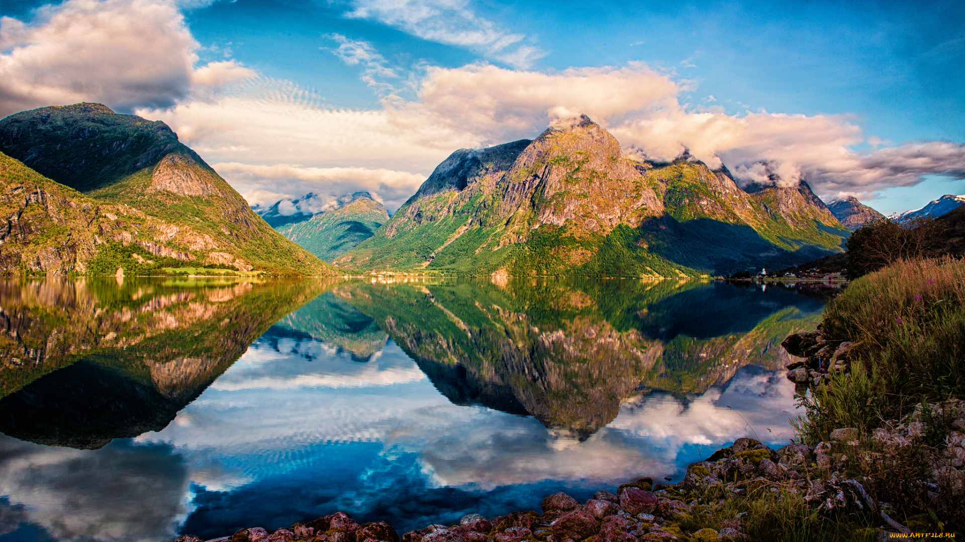 природа, реки, озера, простор