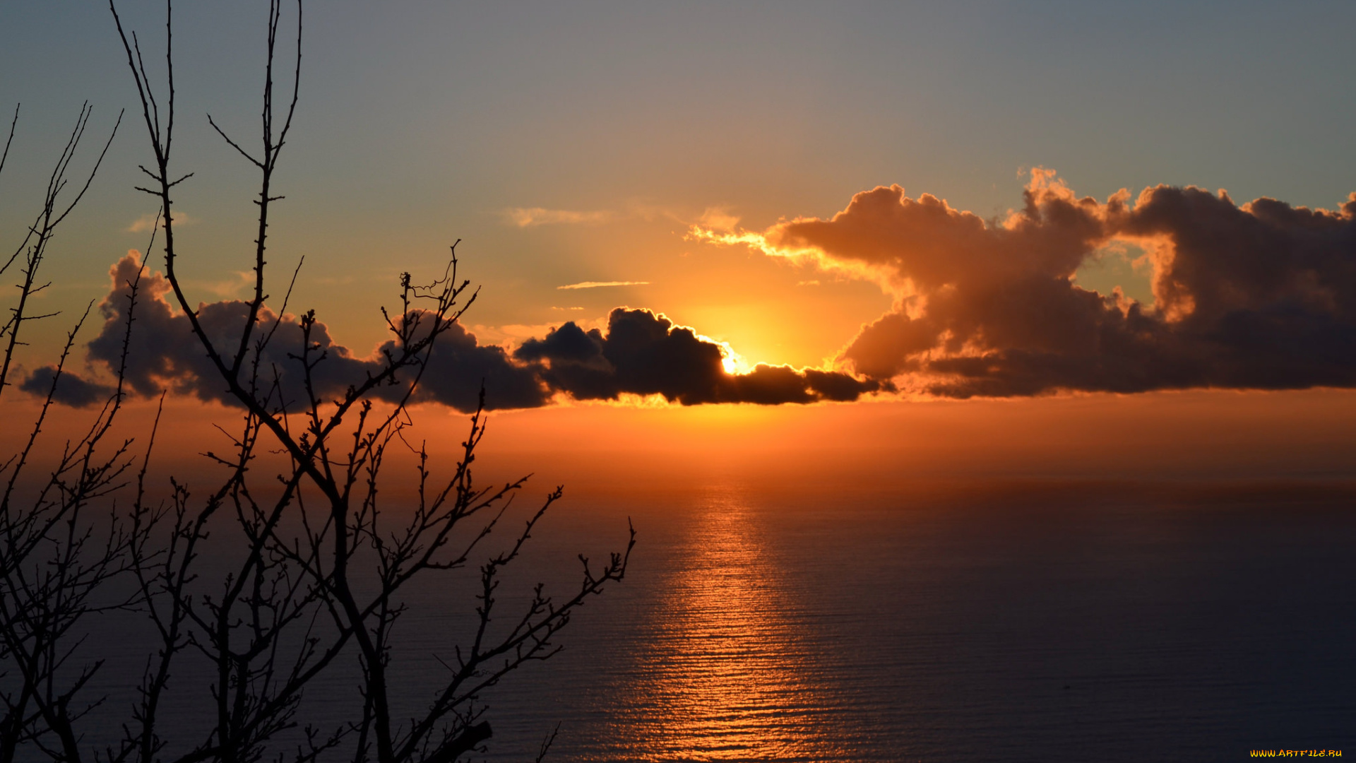 природа, восходы, закаты, простор