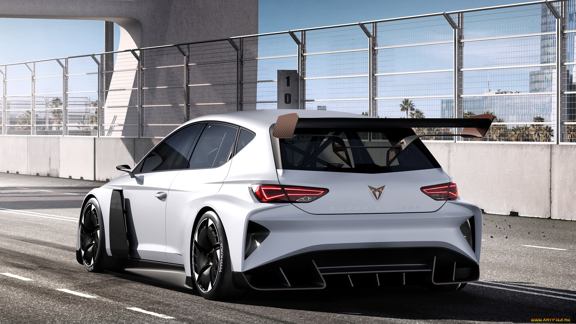 seat, cupra, e-racer, ev, concept, , 2018, автомобили, seat, cupra, concept, концепт, сеат, ev, e-racer, вид, сзади