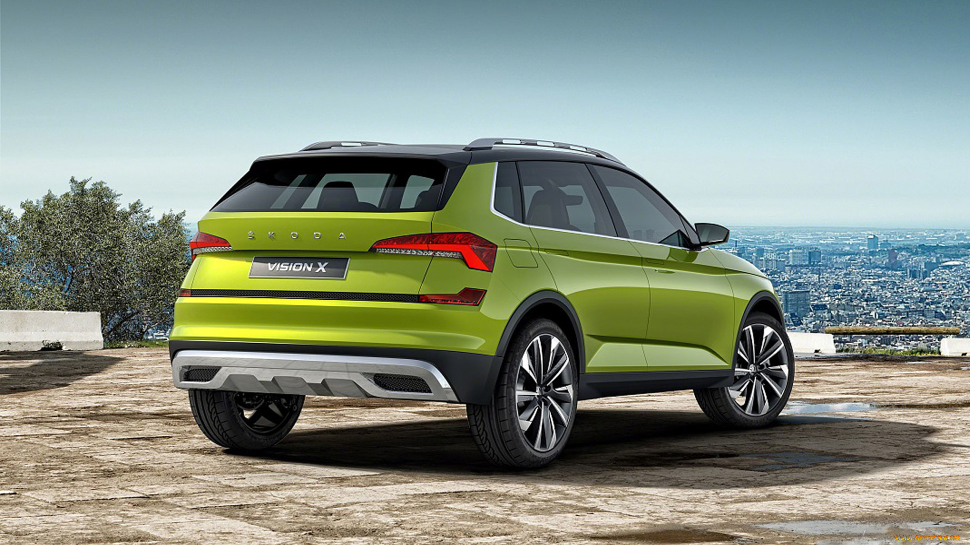 skoda, vision, x, concept, 2018, автомобили, skoda, x, vision, 2018, concept