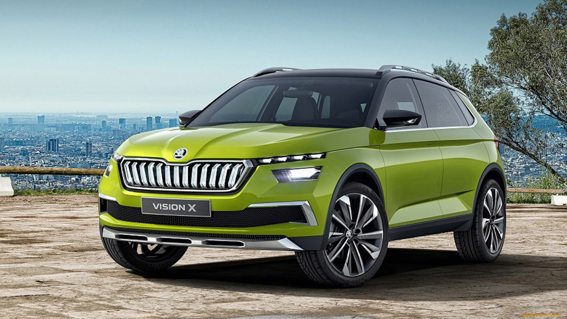 skoda, vision, x, concept, 2018, автомобили, skoda, vision, 2018, x, concept