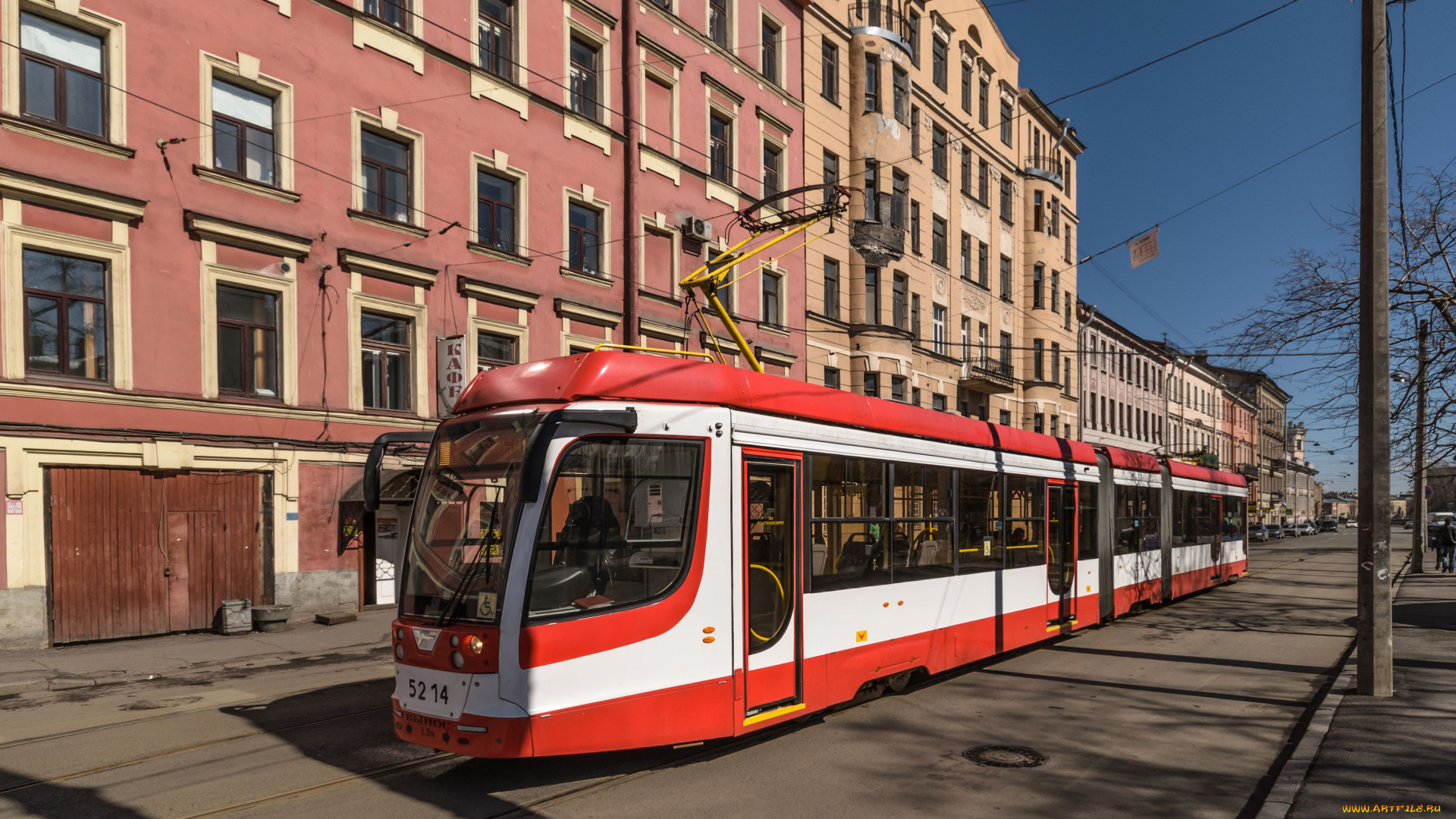 трамвай, техника, трамваи, улица, город