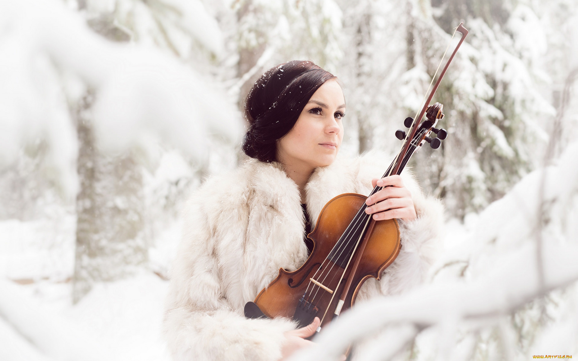 музыка, -другое, девушка, скрипка