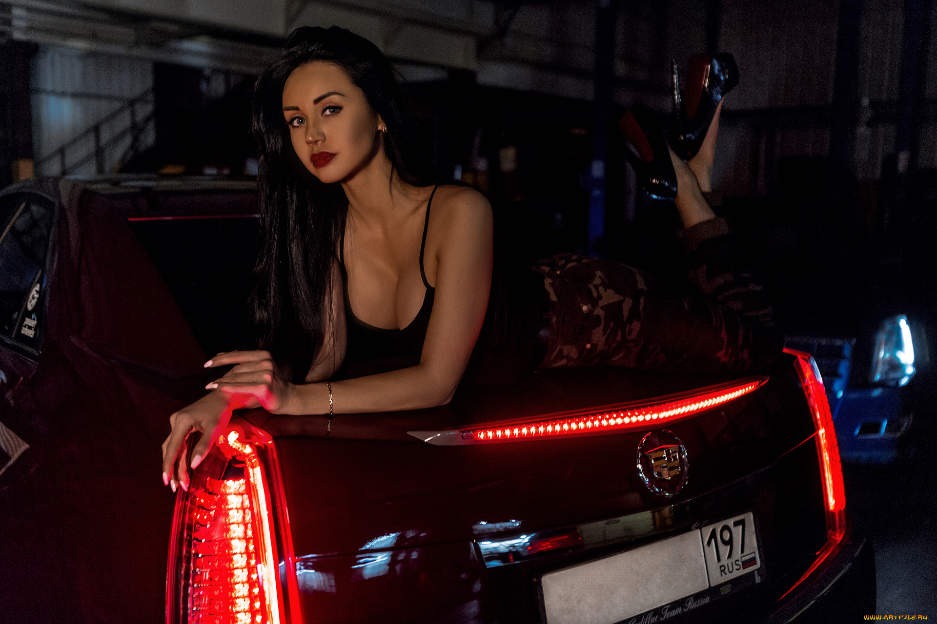 автомобили, -авто, с, девушками, cadillac